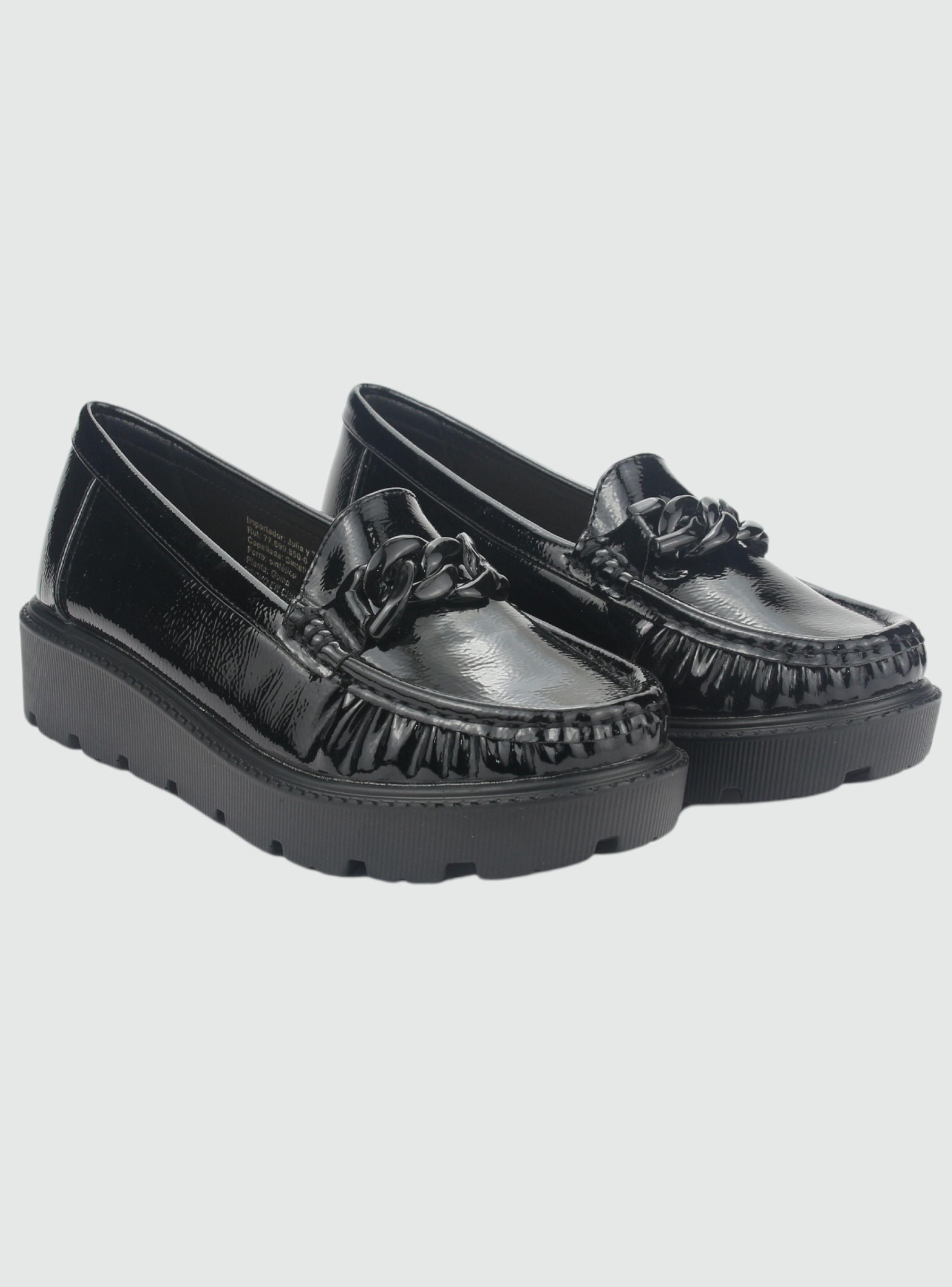 Mocasin Chalada Mujer Gran-21 Negro Casual-4