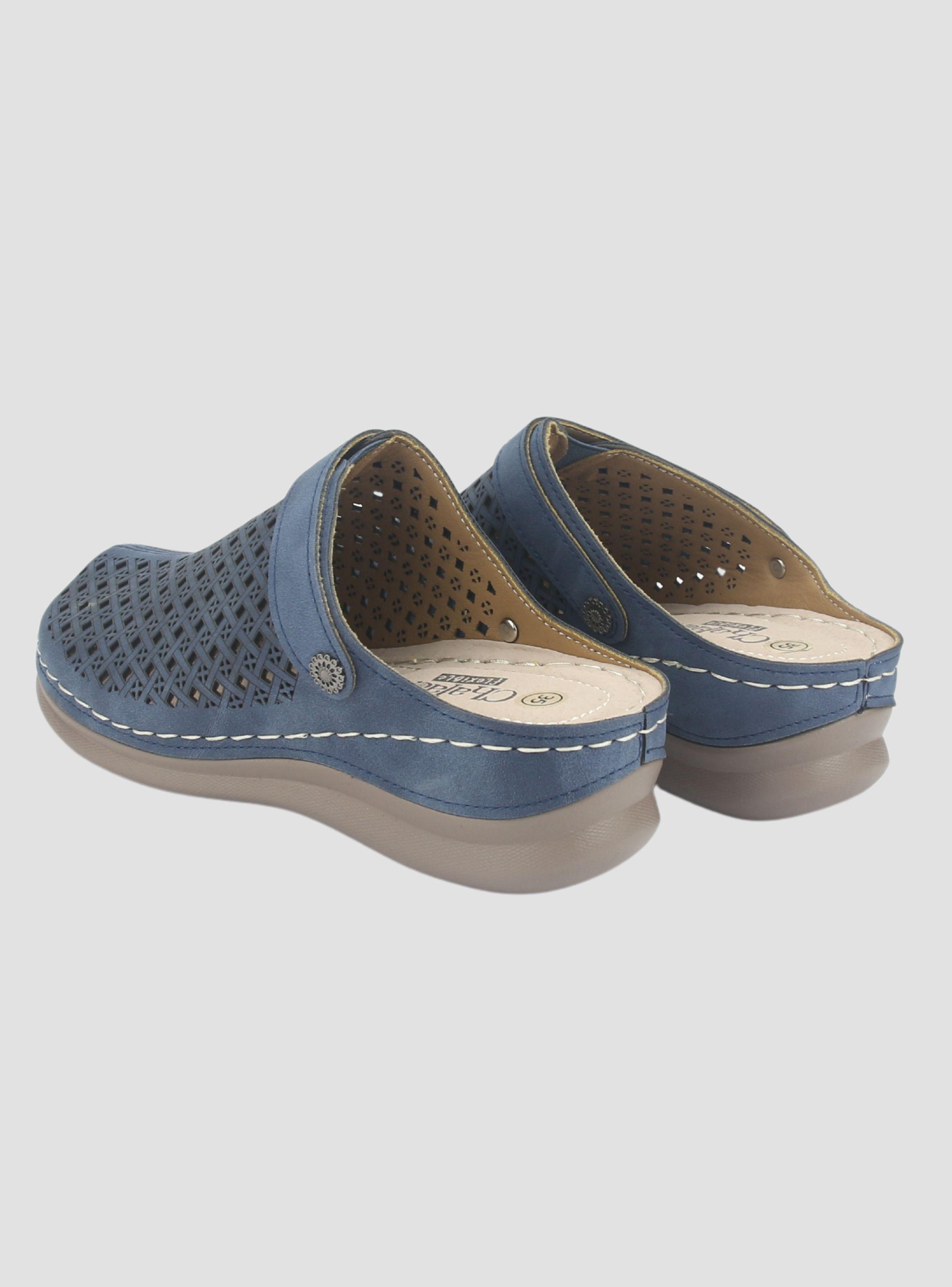 Zapato Chalada Mujer Musa-3 Azul Casual-5