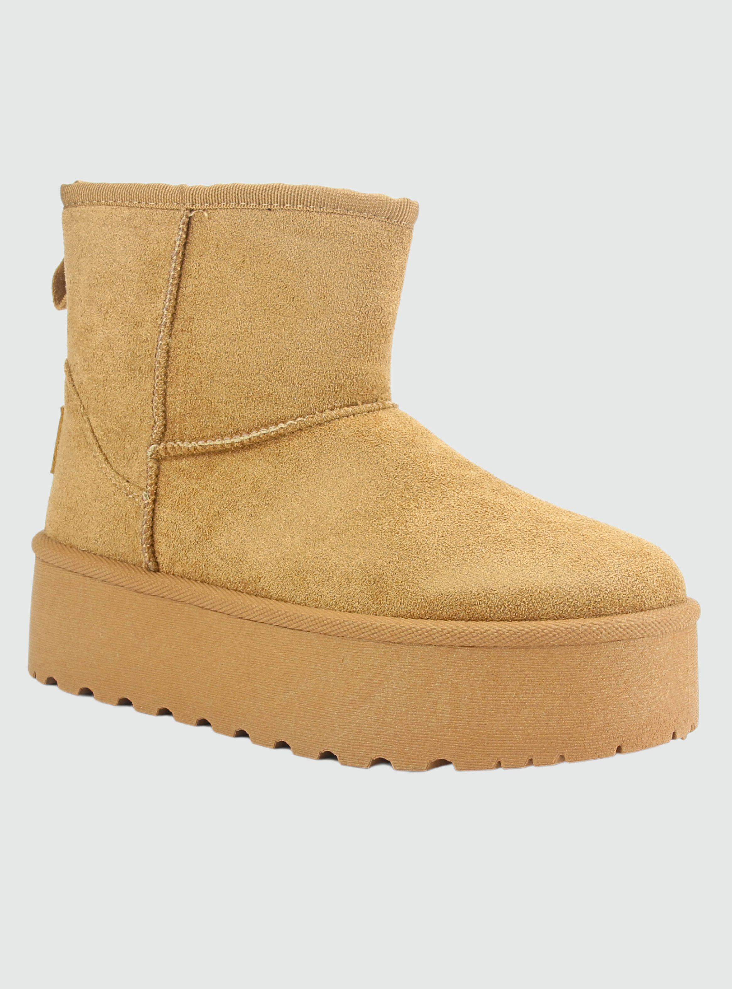 Botin Chalada Mujer Pinguih-2 Tostado Comfort-1