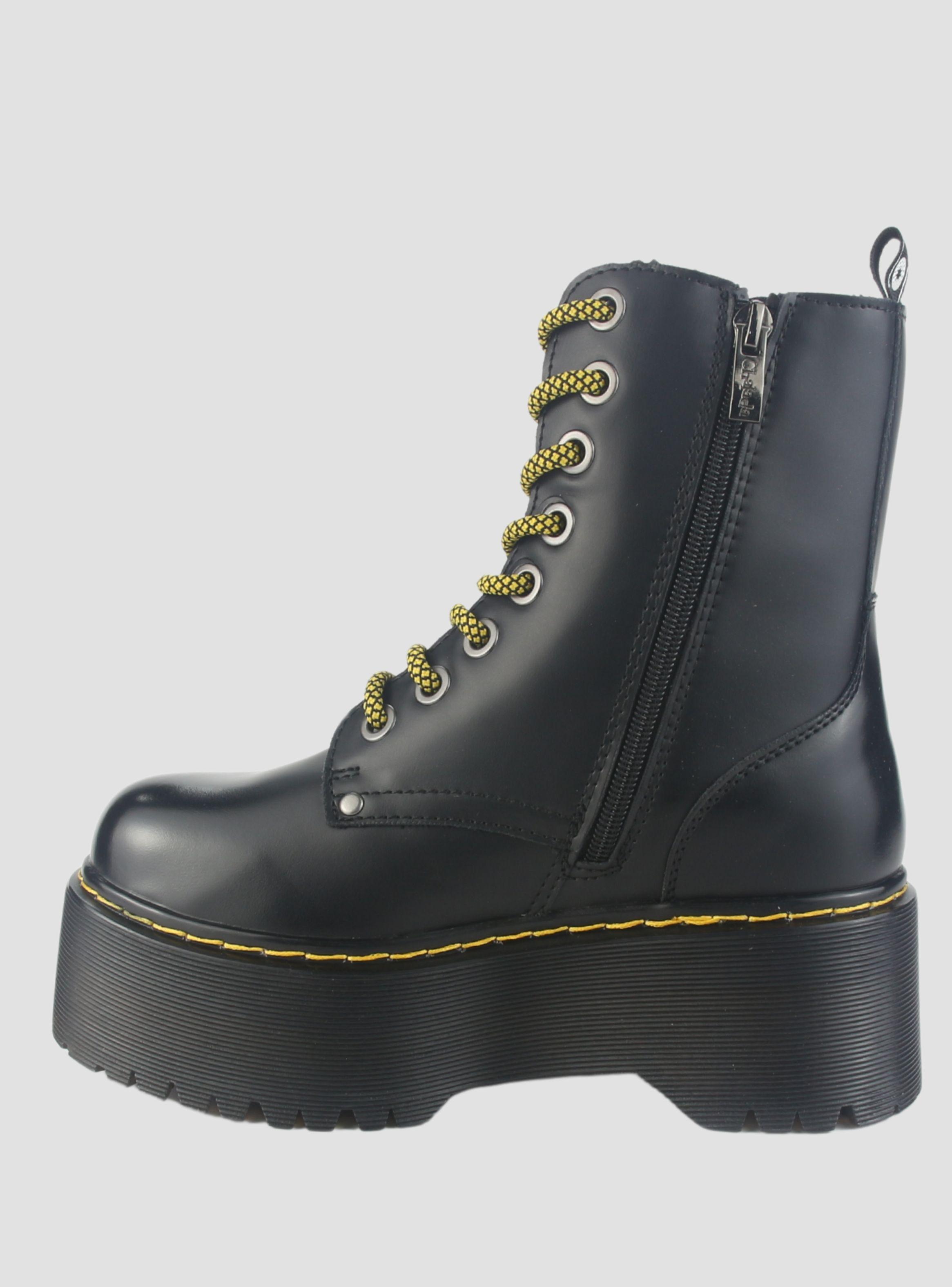 Botin Chalada Mujer Poolh-11 Negro Moda-1