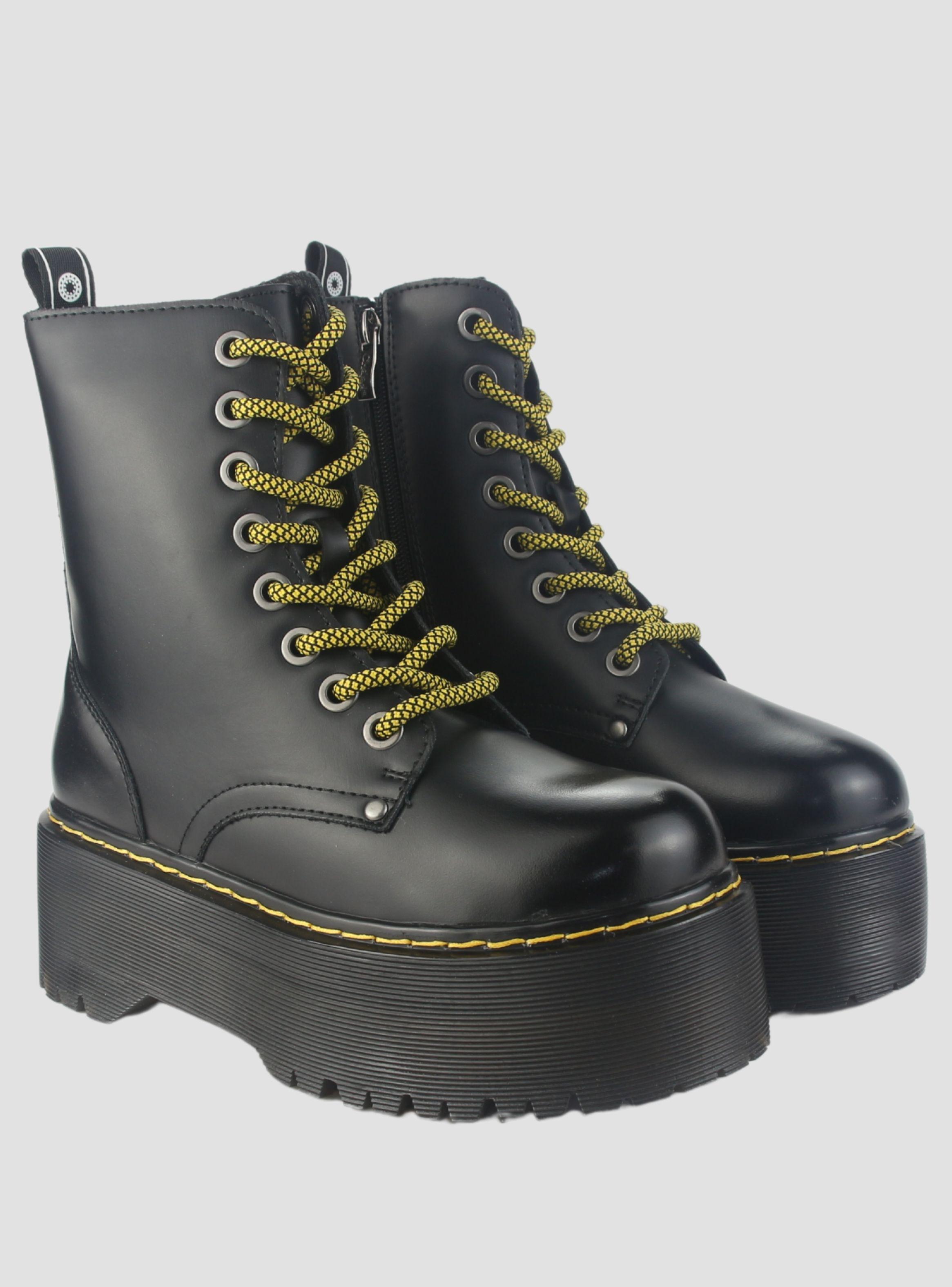 Botin Chalada Mujer Poolh-11 Negro Moda-4