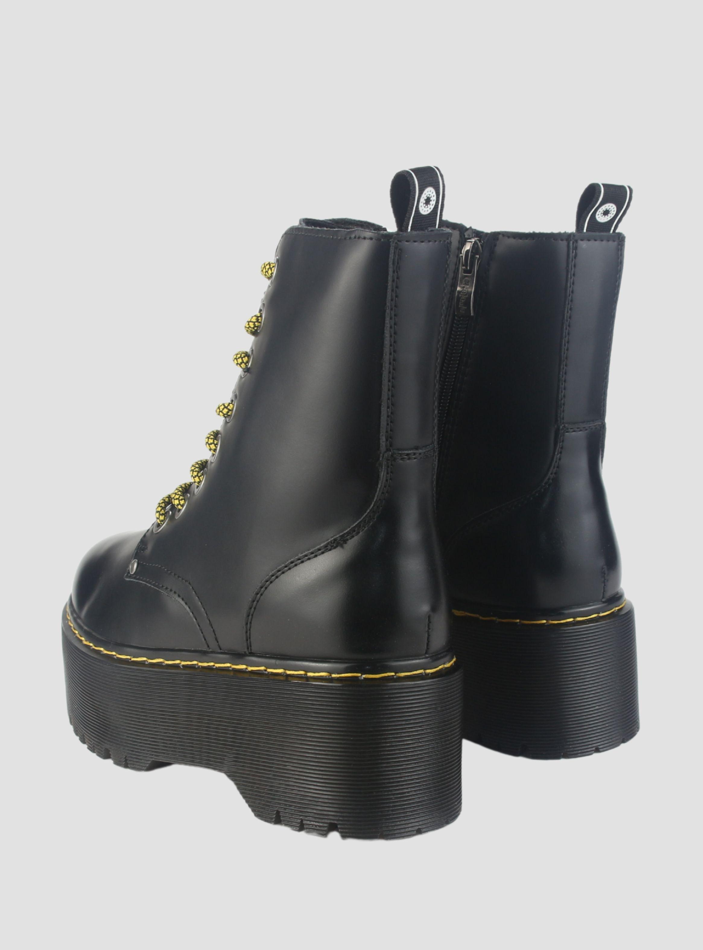 Botin Chalada Mujer Poolh-11 Negro Moda-5