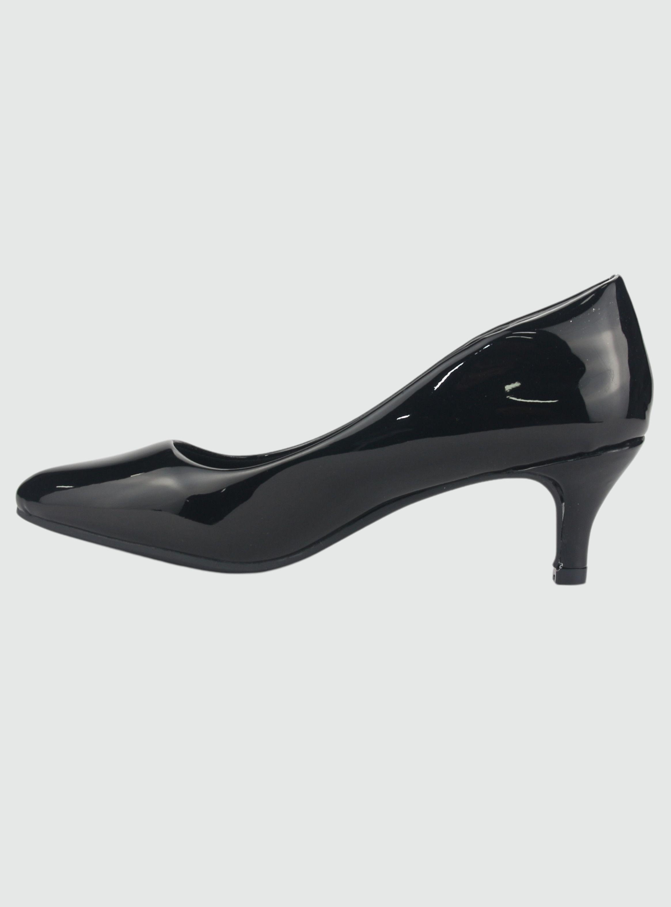 Zapato Chalada Mujer Conforto-10 Negro Casual-1
