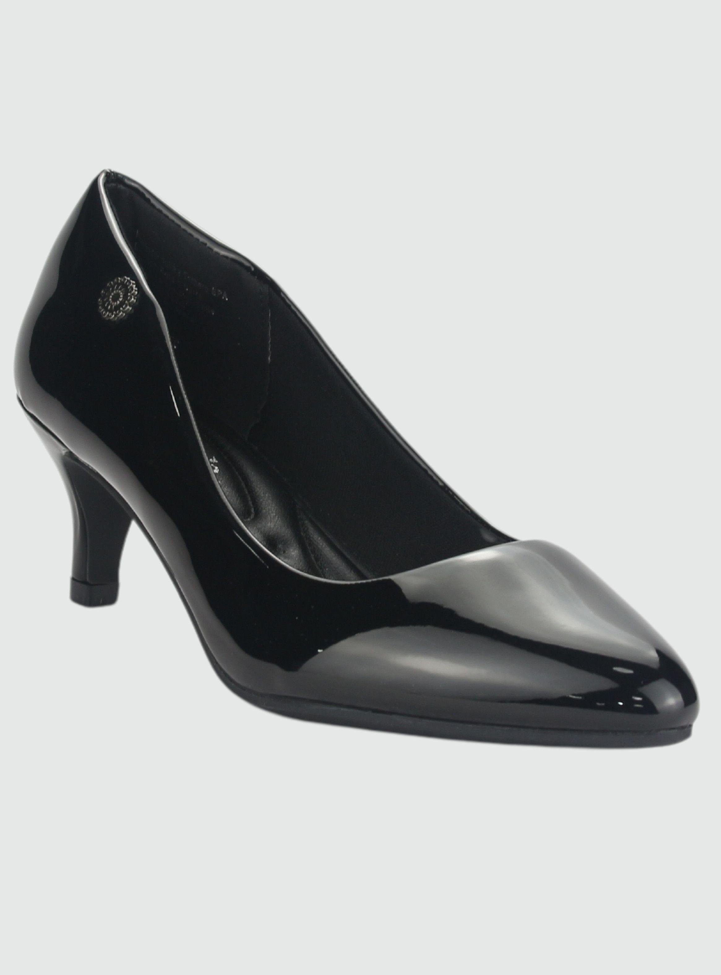 Zapato Chalada Mujer Conforto-10 Negro Casual-2