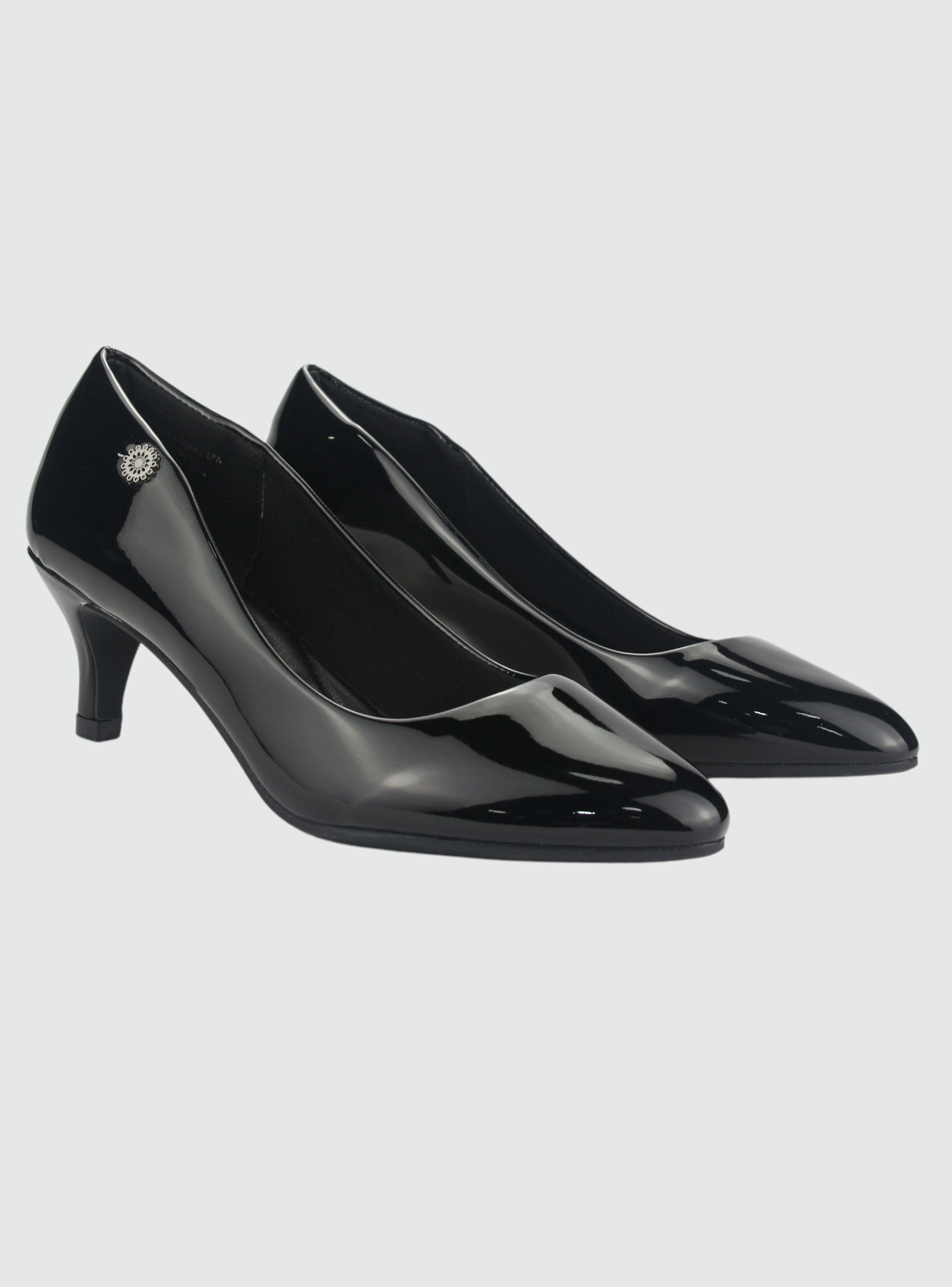 Zapato Chalada Mujer Conforto-10 Negro Casual-4