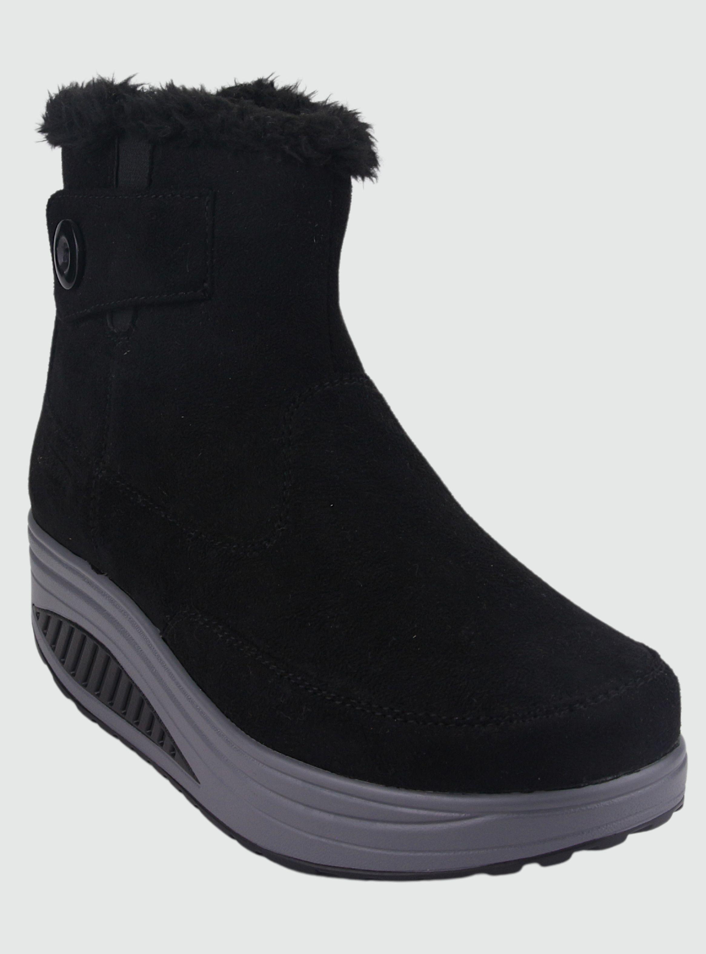 Botin Funway Mujer Tija-19 Negro Casual-2