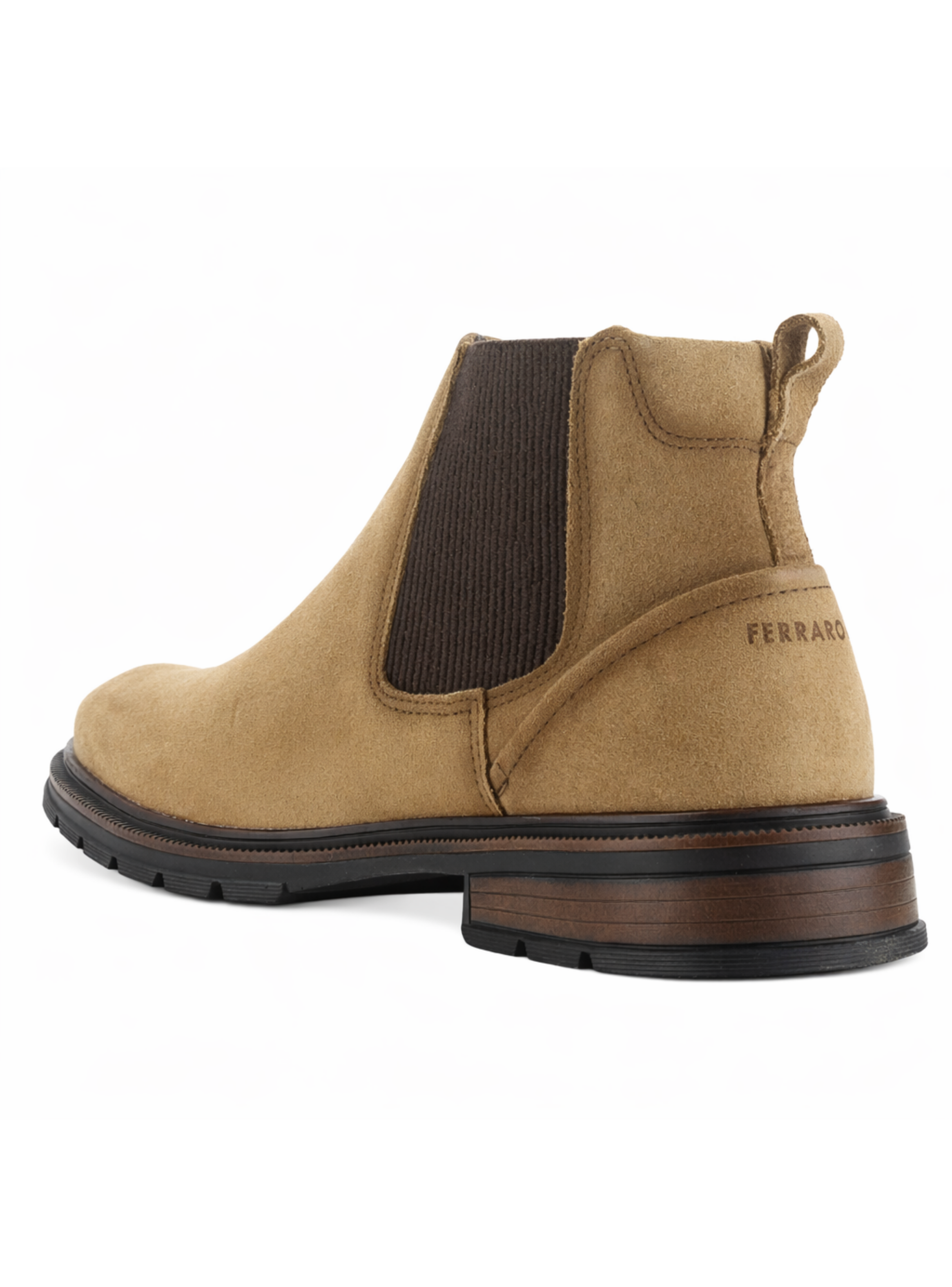 Botin Café Hombre Casual Ferracini 8641 Columbia-3