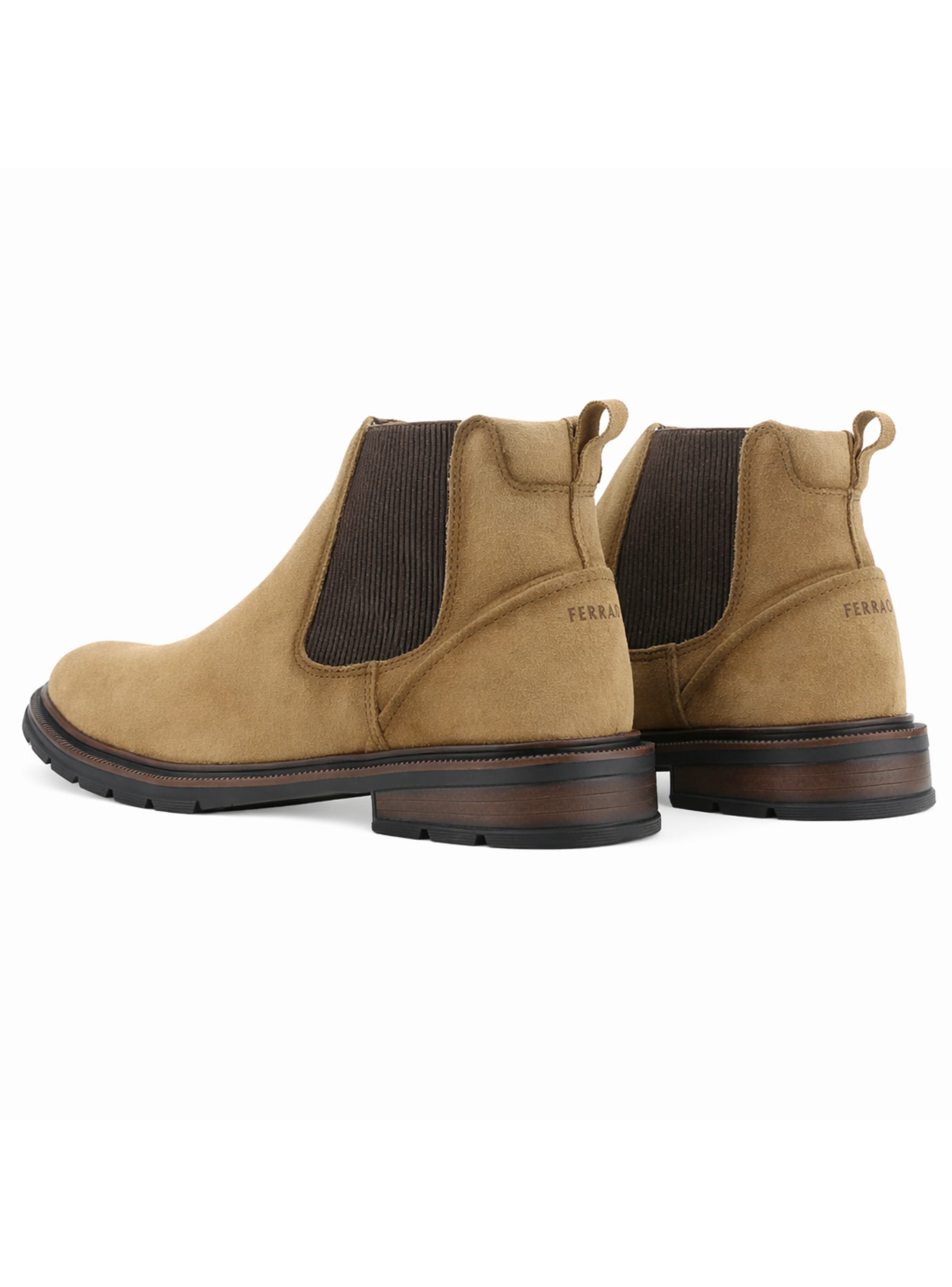 Botin Café Hombre Casual Ferracini 8641 Columbia-5