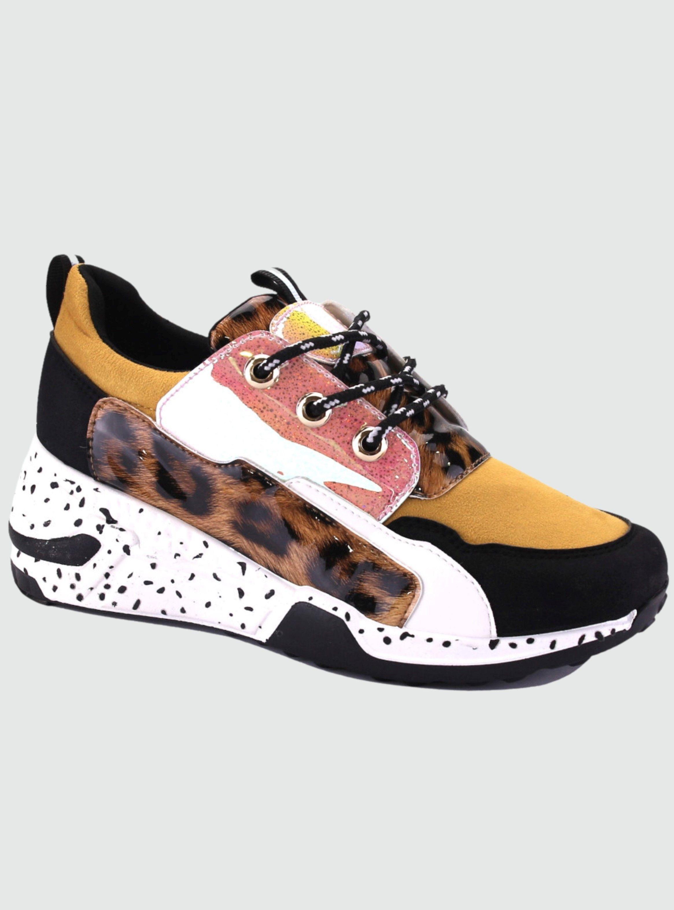 Zapatilla Funway Mujer Rhino-1 Mostaza Urbano-0