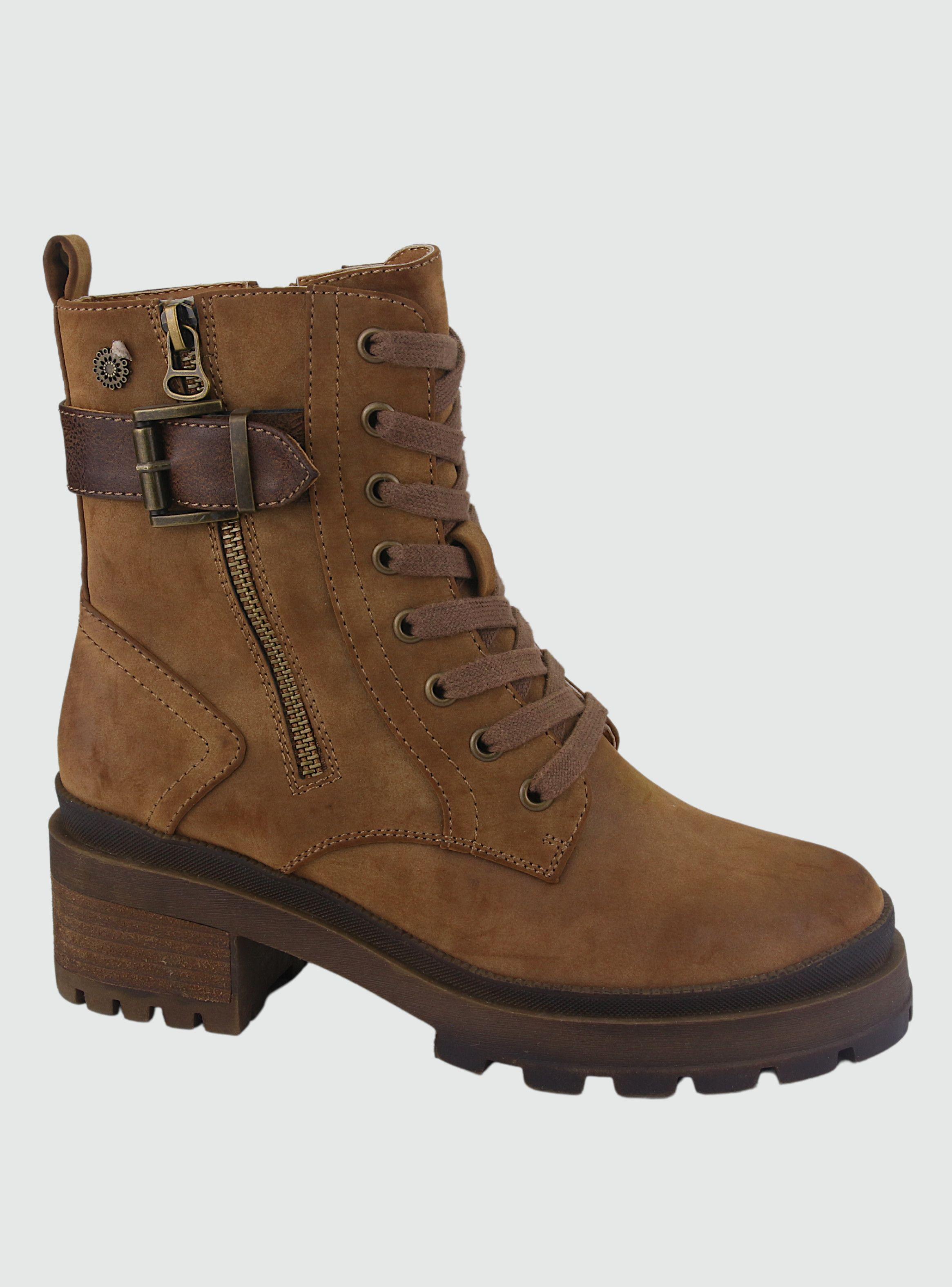 Botin Chalada Mujer Fresh-10 Camel Casual-0