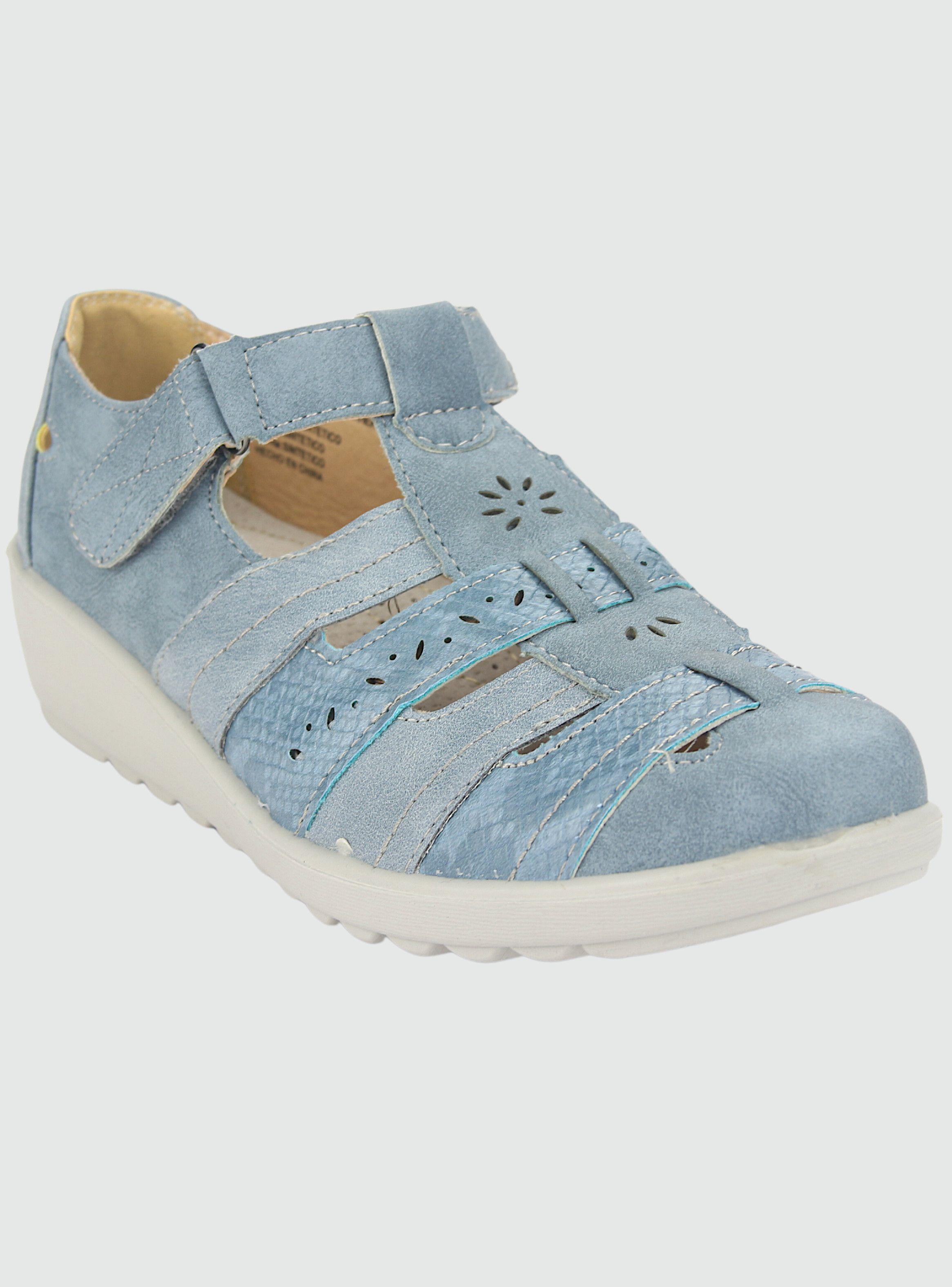 Mocasin Chalada Mujer Deza-2 Azul Casual-2