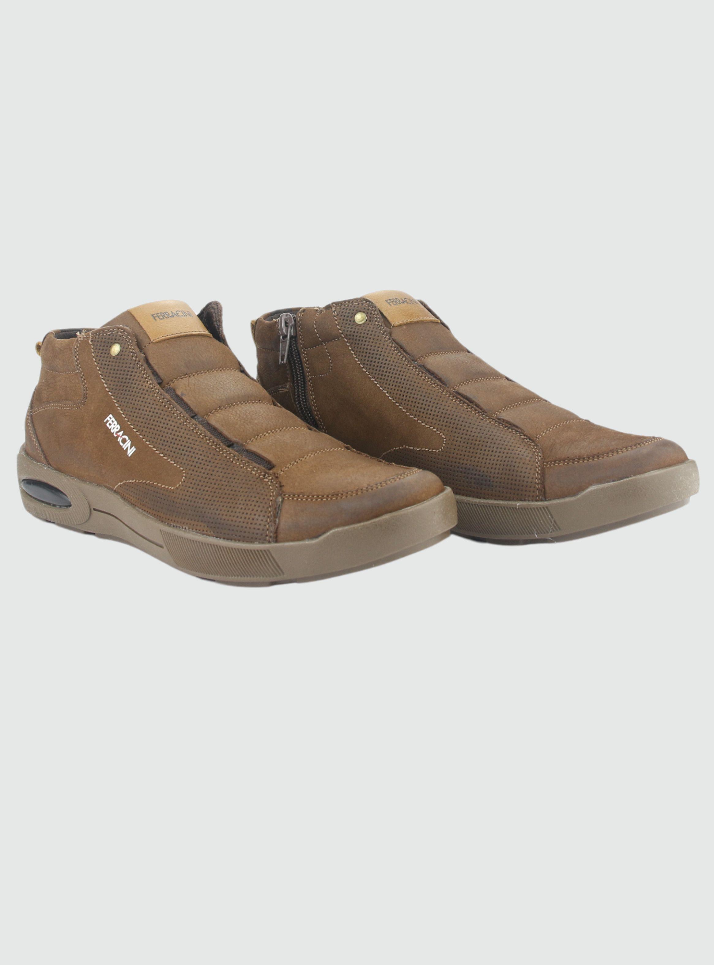 Botin Ferracini Hombre 2266 Pulse Café Casual-4