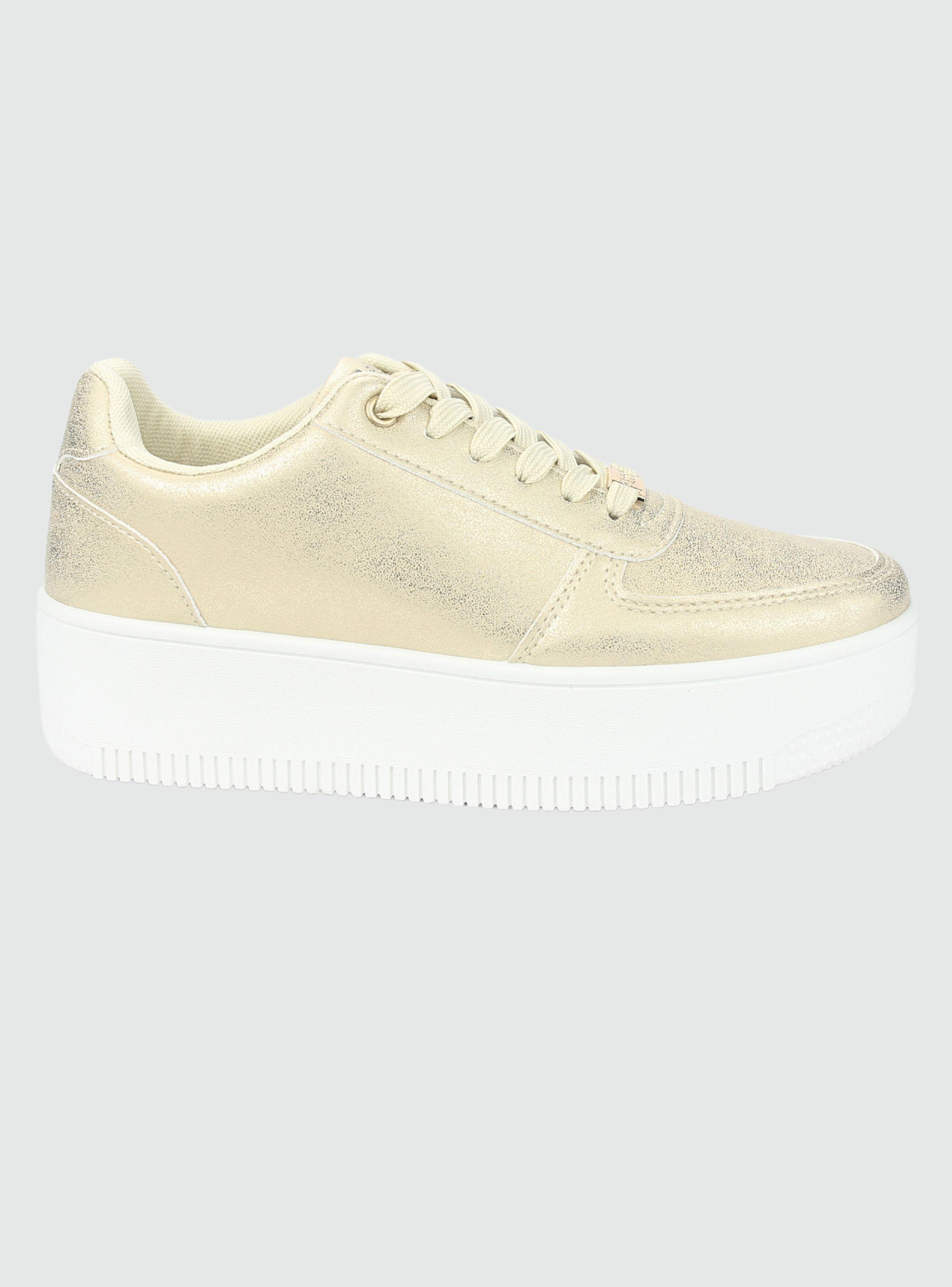 Zapatilla Chalada Mujer Metta-12 Dorado Urbano-0