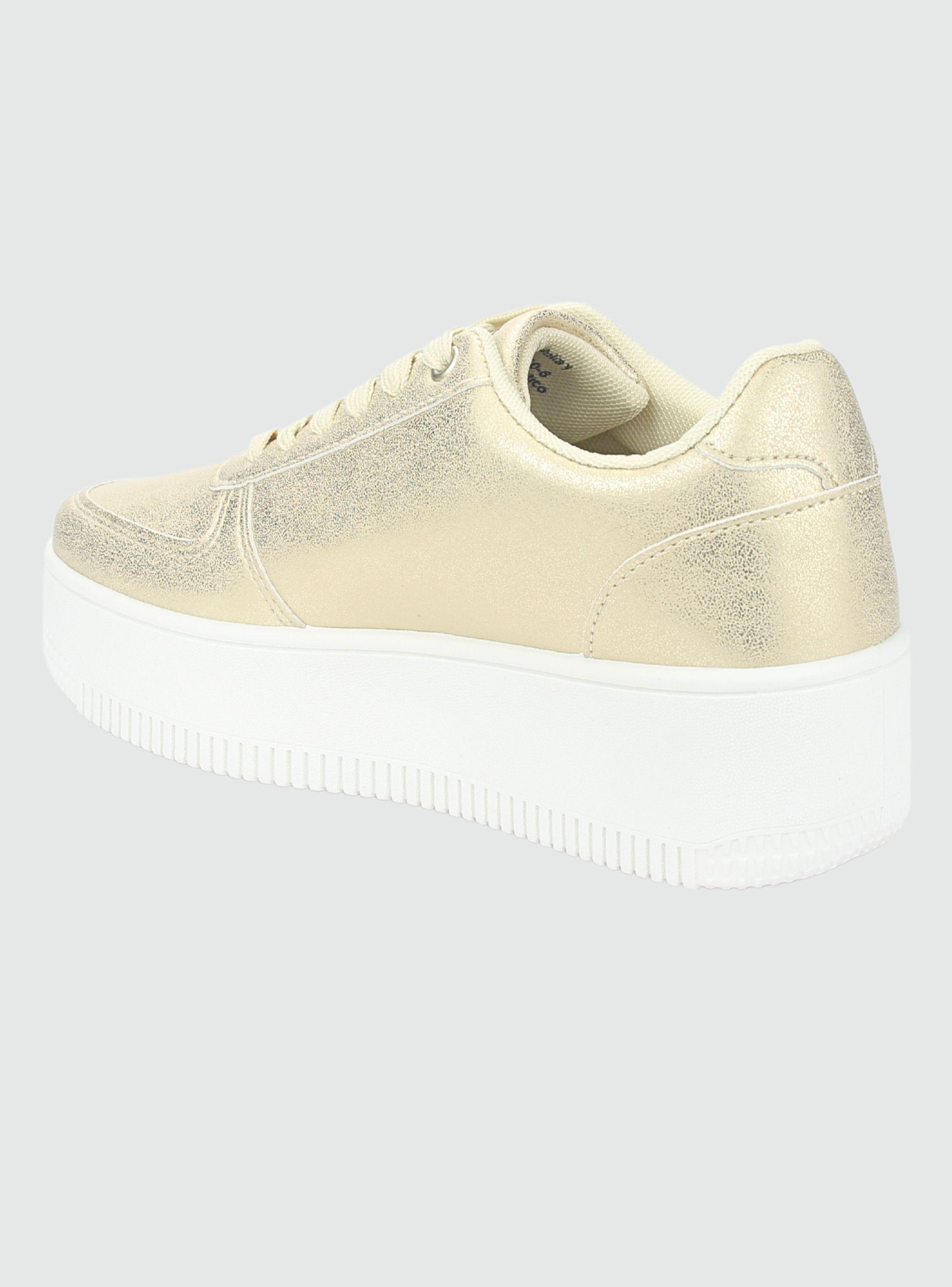 Zapatilla Chalada Mujer Metta-12 Dorado Urbano-3