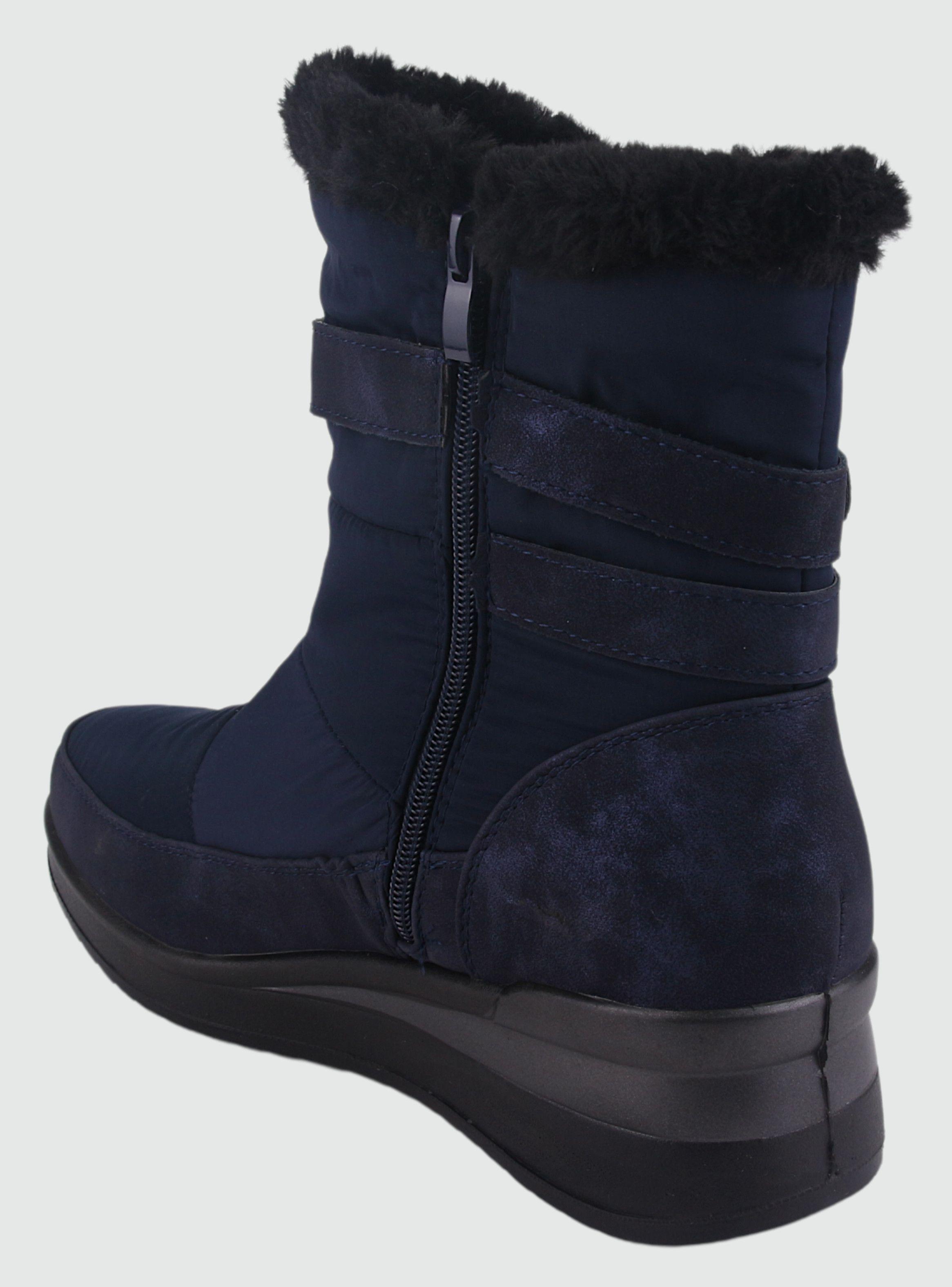 Botin Chalada Mujer Sky-30 Azul Marino Comfort-3