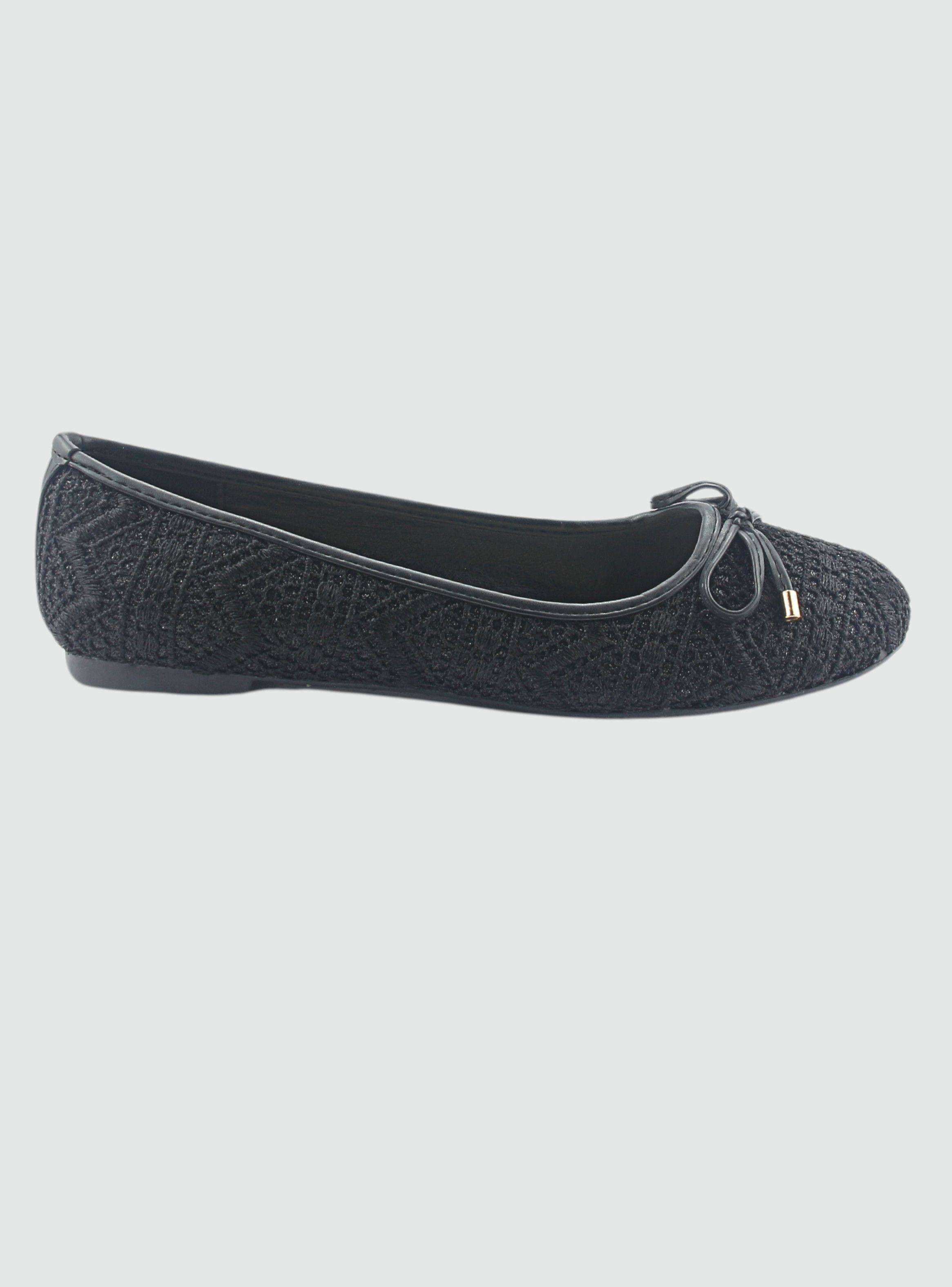 Ballerina Chalada Mujer Nathan-27 Negro Casual-0