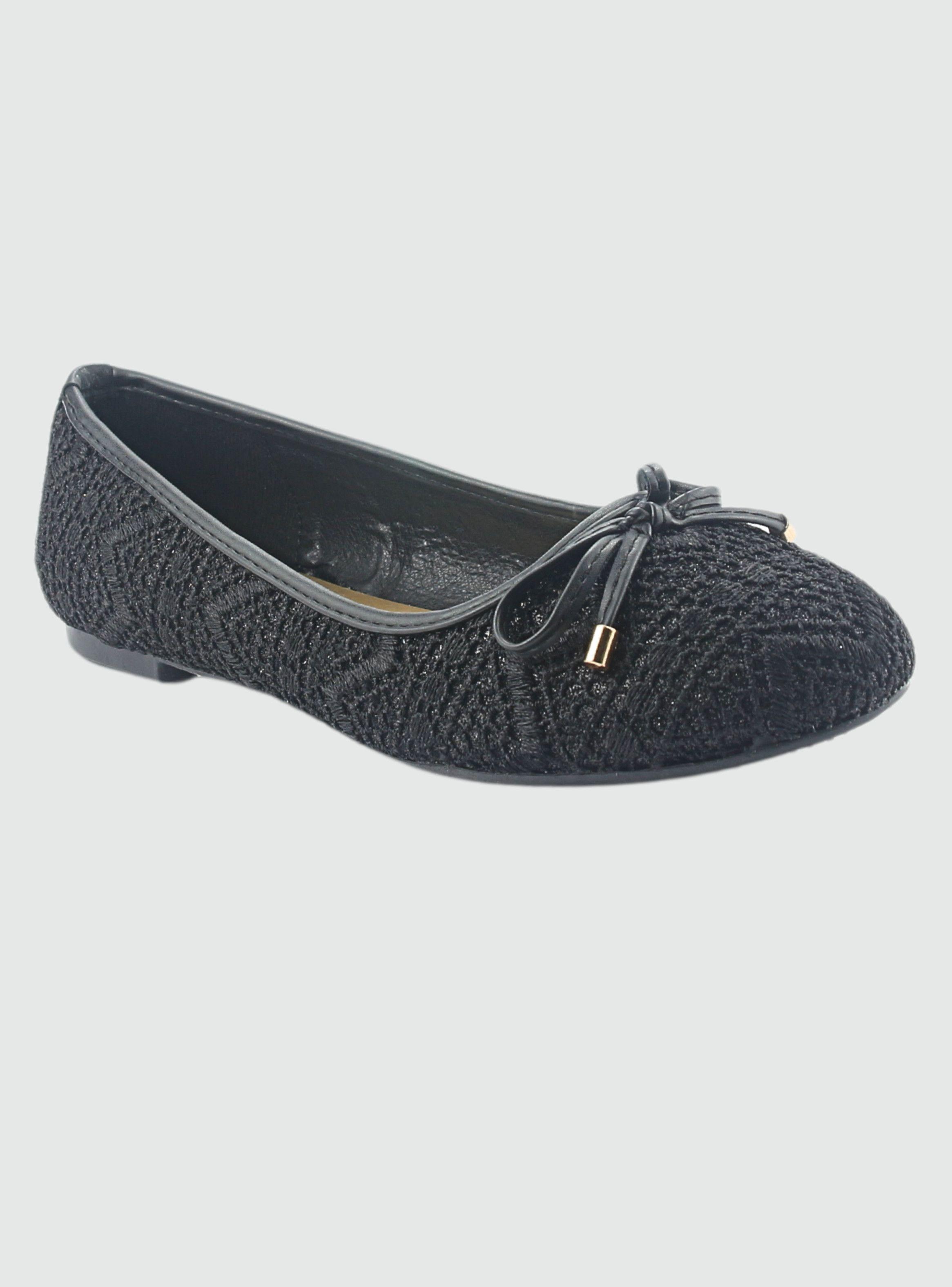 Ballerina Chalada Mujer Nathan-27 Negro Casual-2