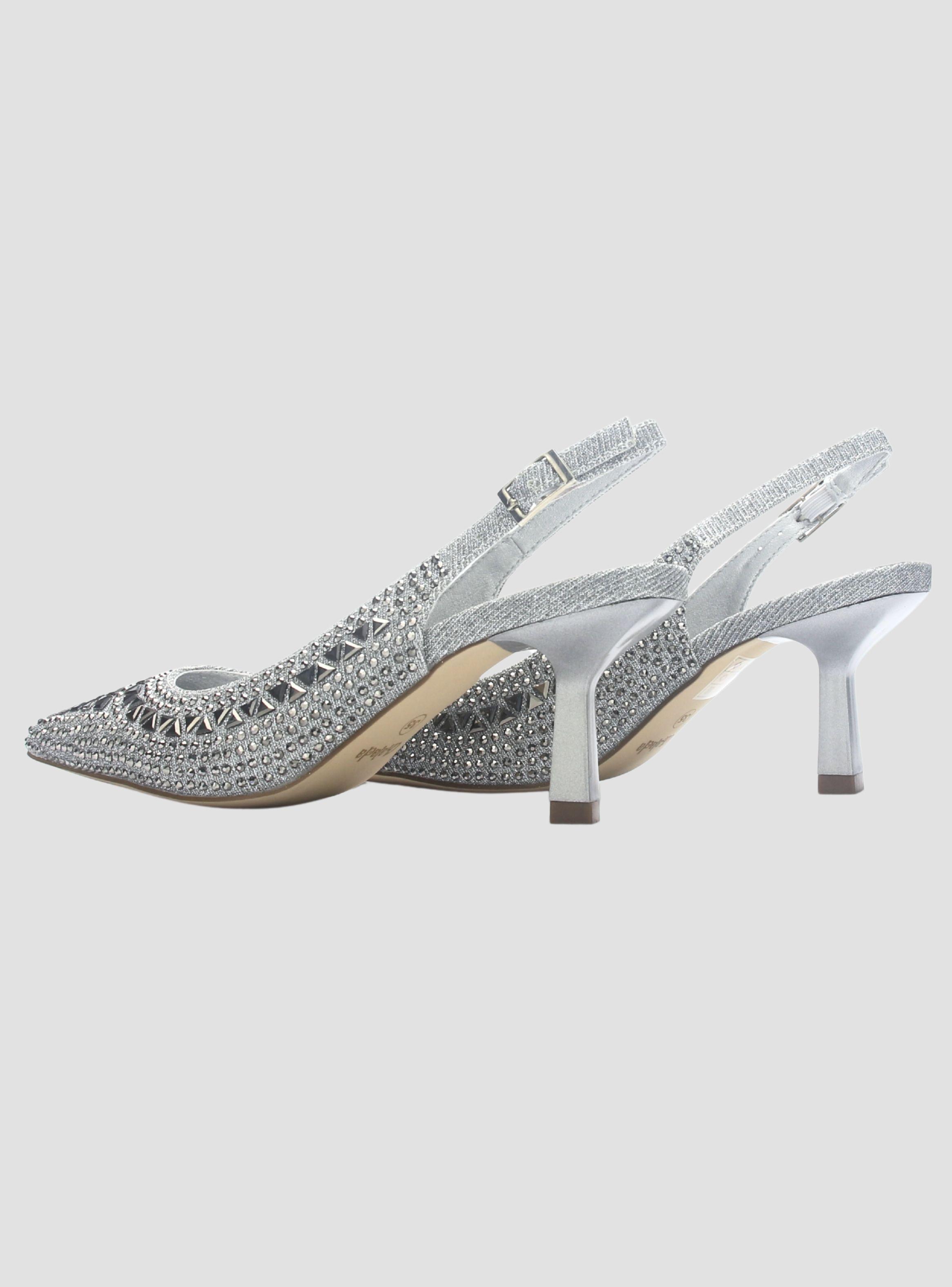 Zapato Mujer Chalada Hot-70 Plateado Casual-5