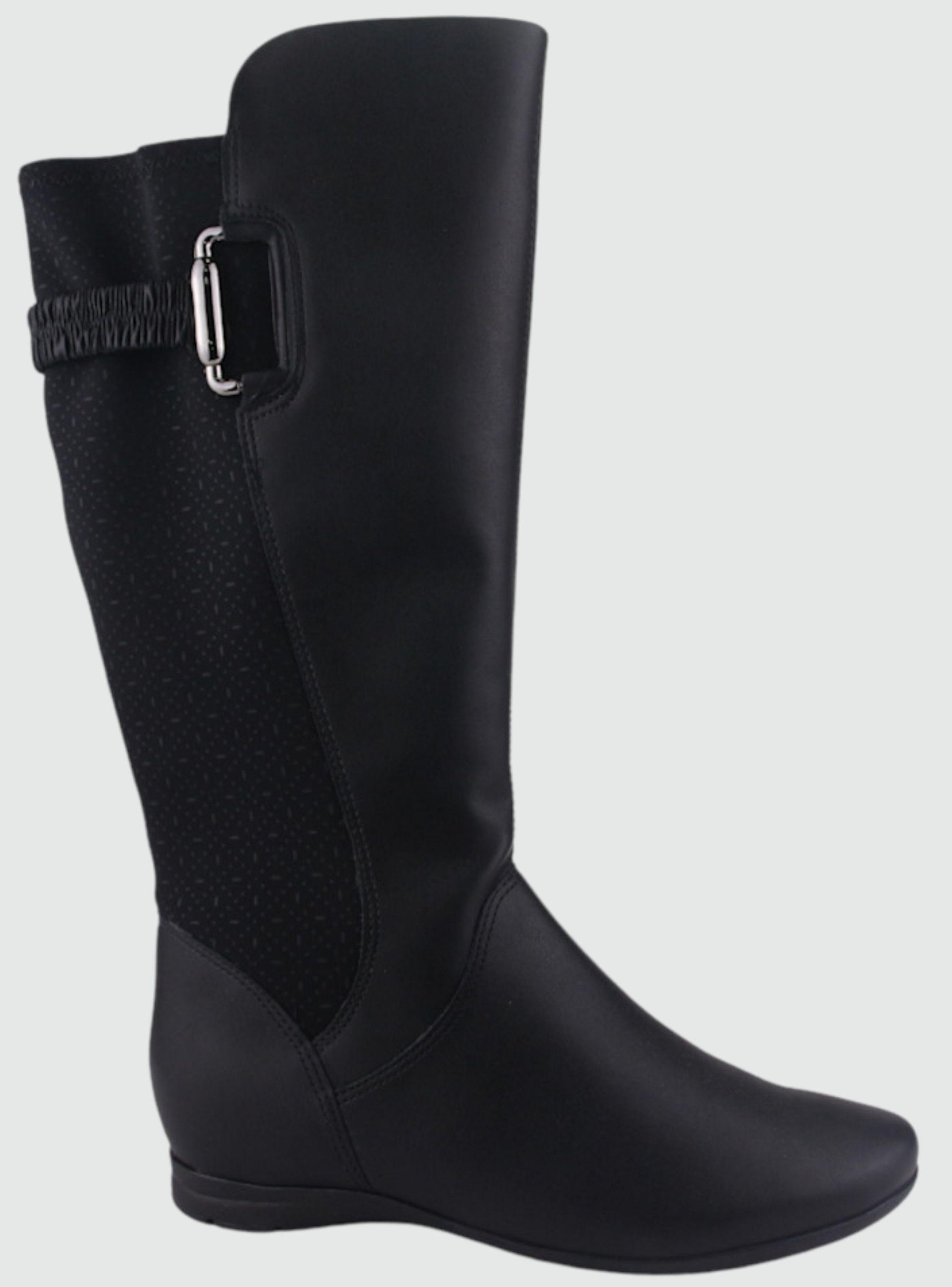 Bota Comfortflex Mujer 2291304 Negro Casual-0