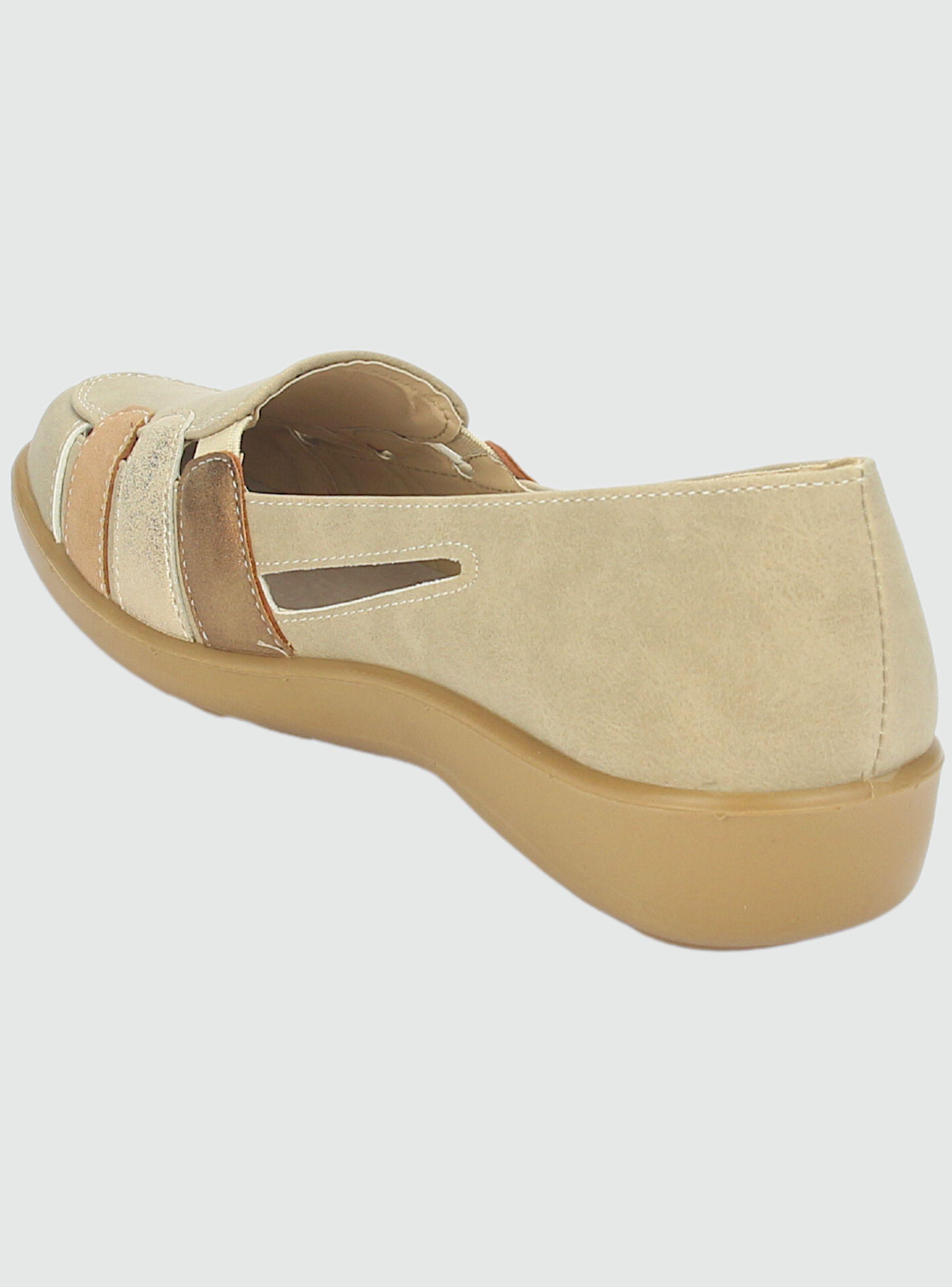 Zapato Chalada Mujer Deco-2 Beige Comfort-3
