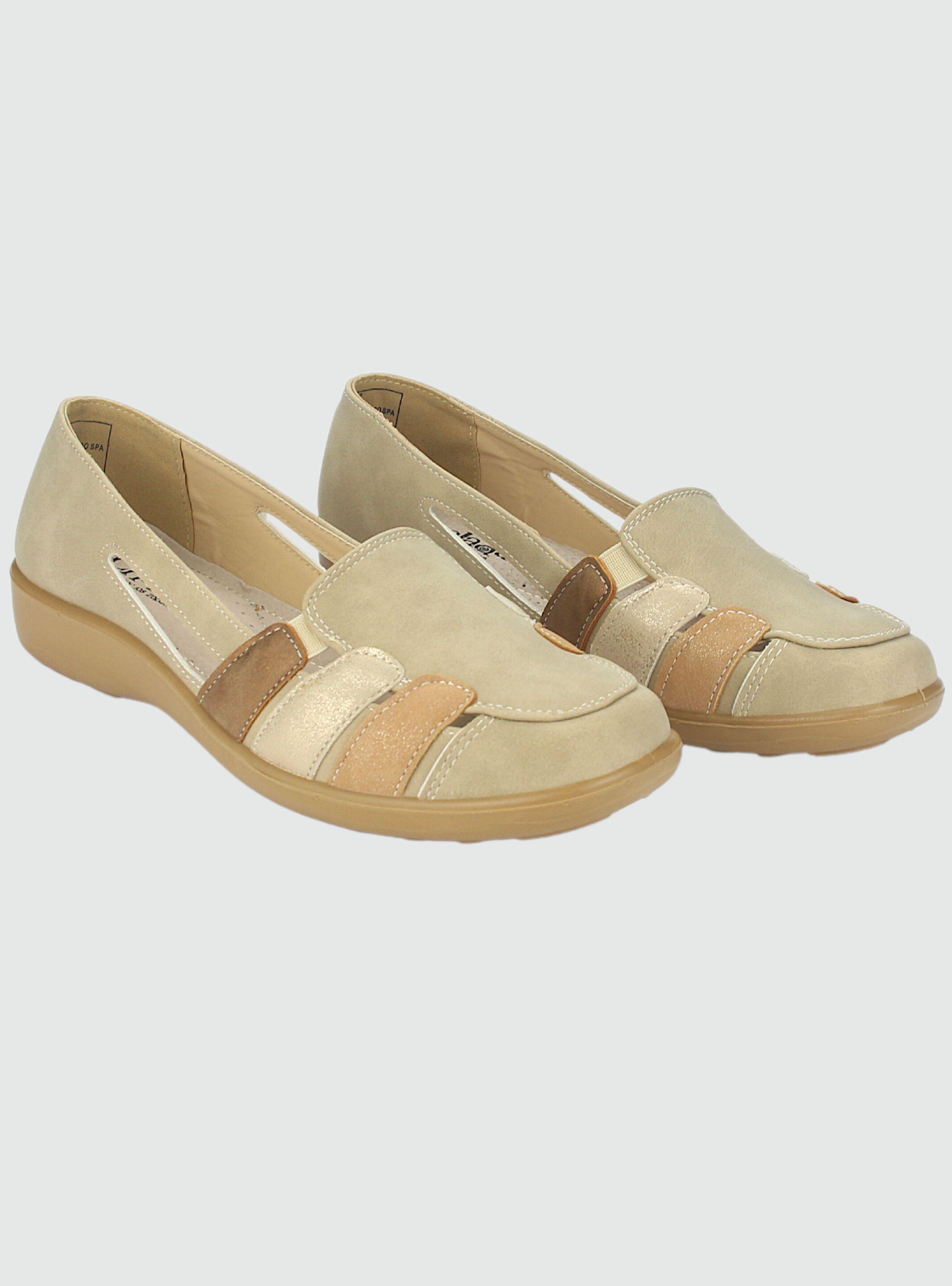 Zapato Chalada Mujer Deco-2 Beige Comfort-4
