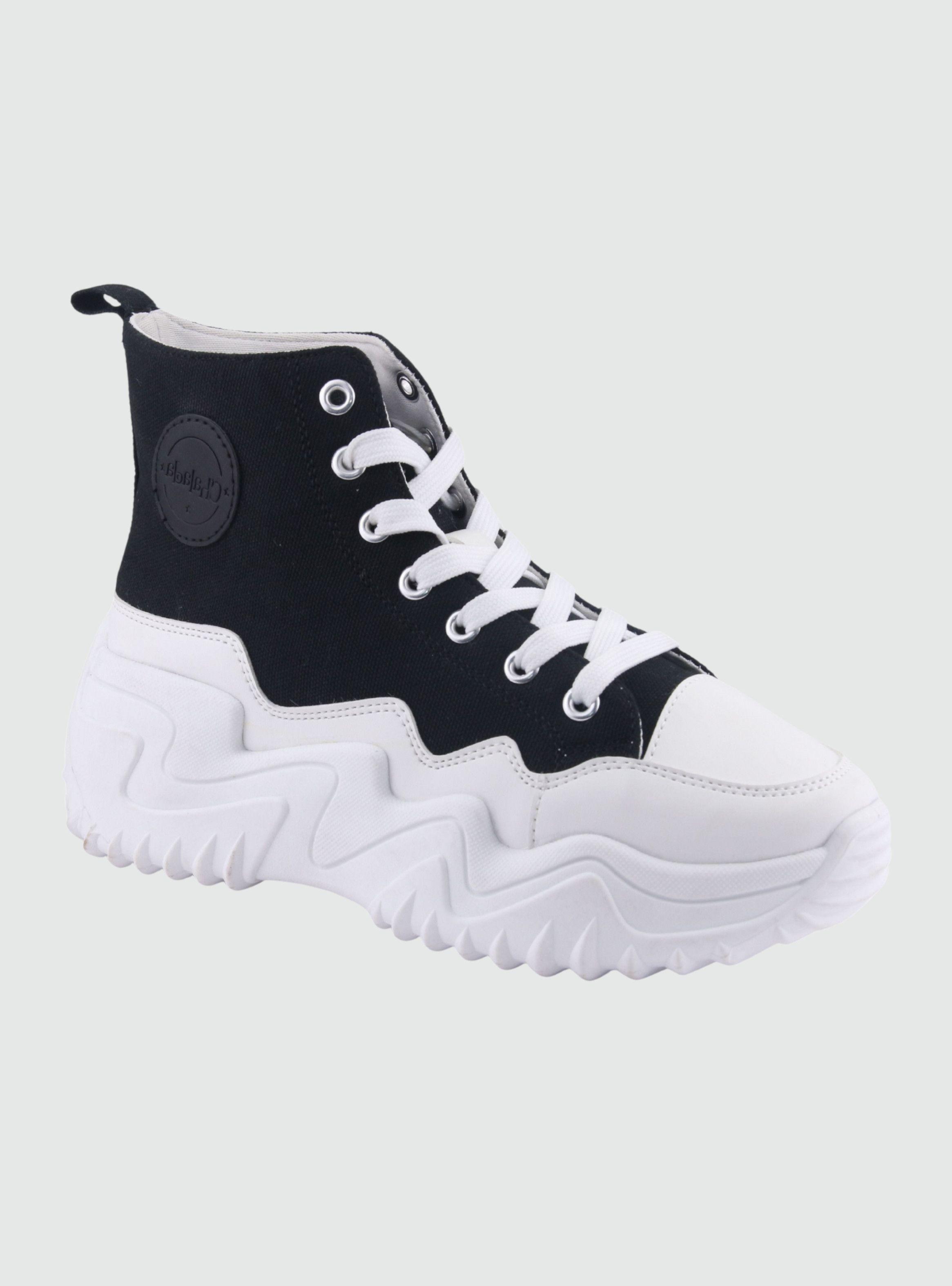 Zapatilla Chalada Mujer Clash-1 Negro Urbano-0