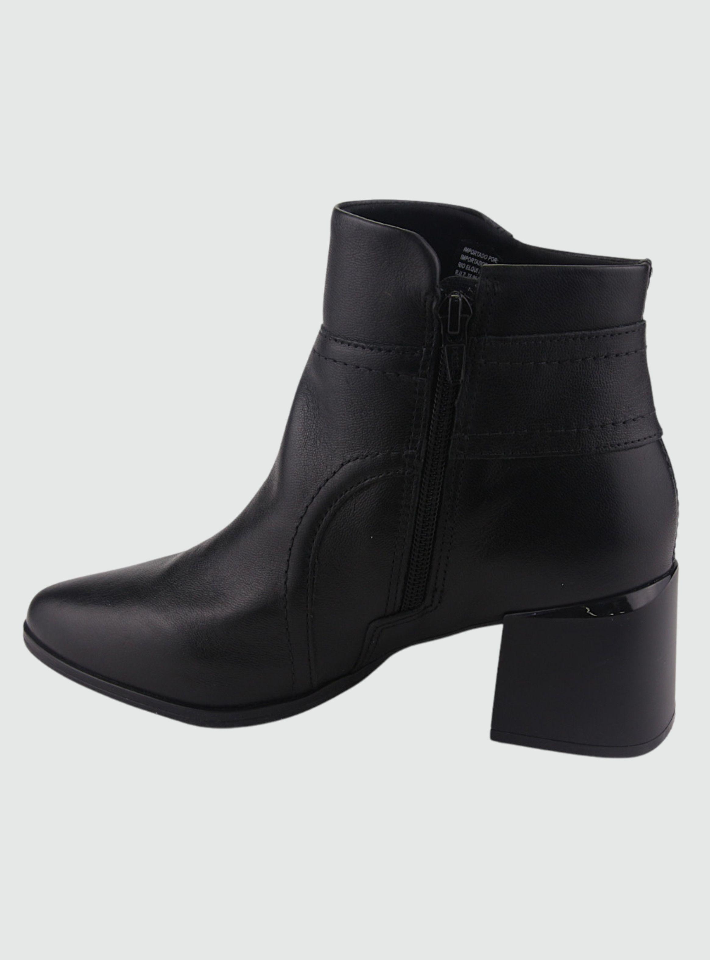 Botin Comfortflex Mujer 2098303 Negro Casual-1