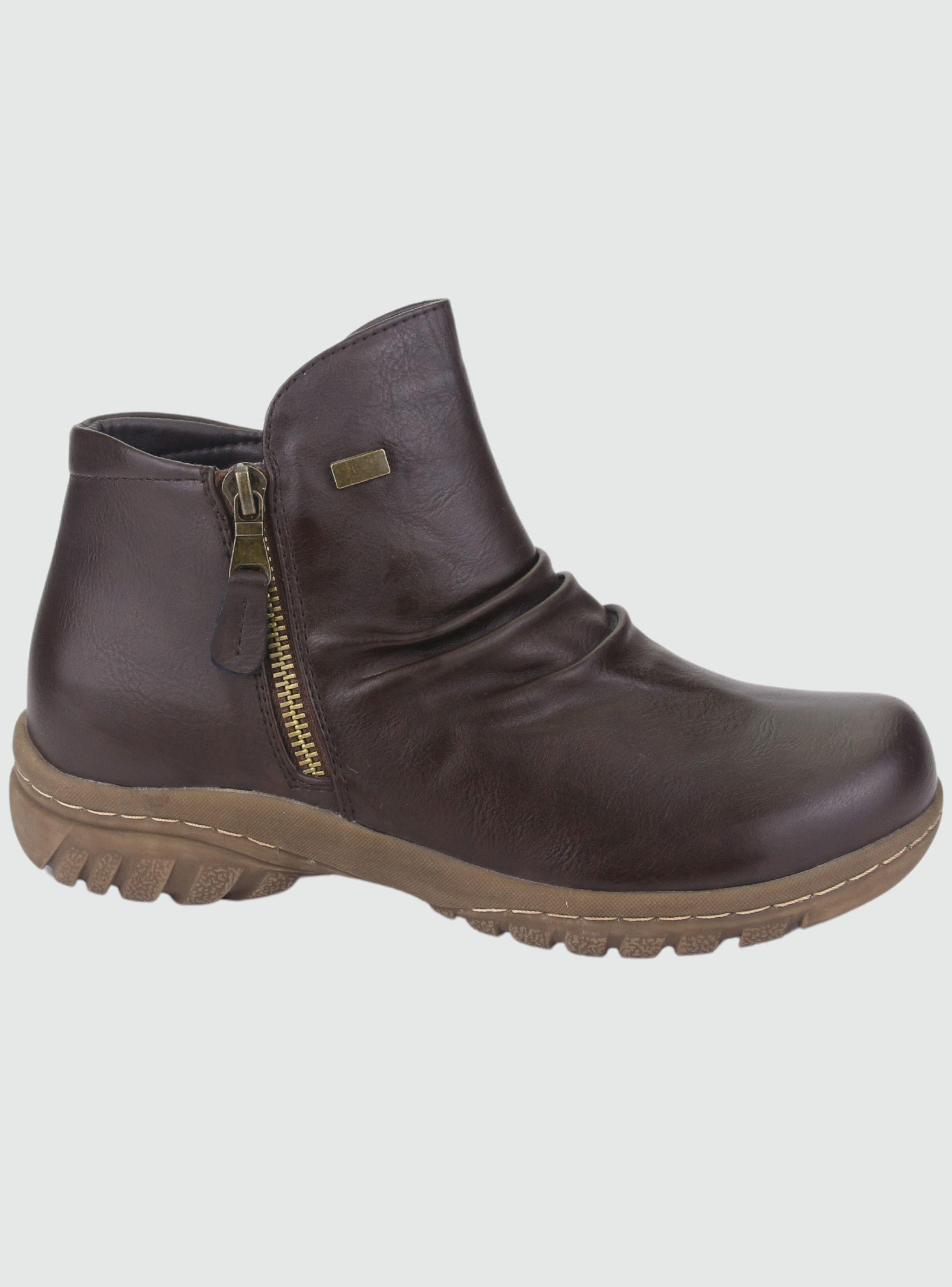 Botin Chalada Mujer Flumi-2 Café Casual-0