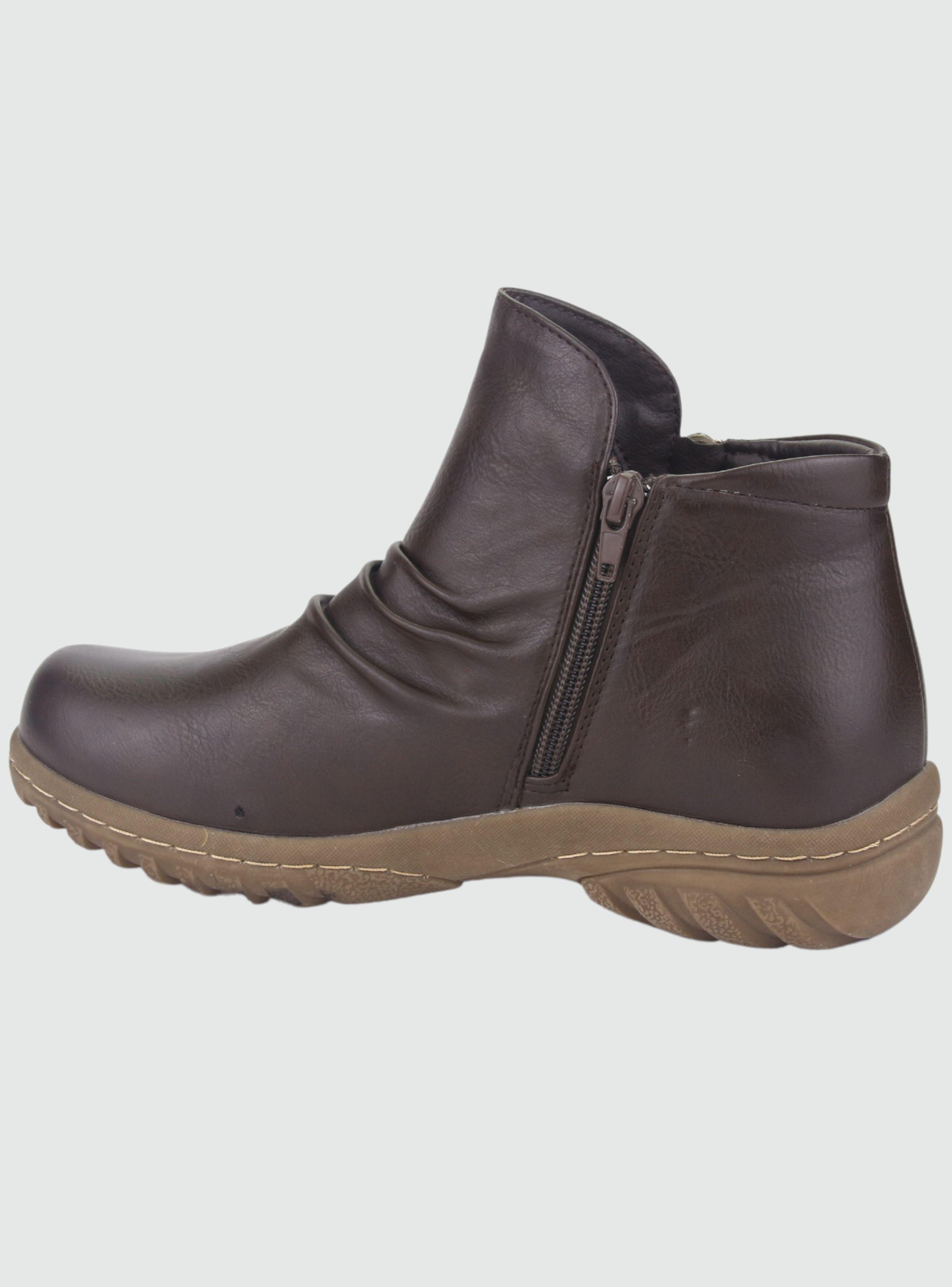 Botin Chalada Mujer Flumi-2 Café Casual-1