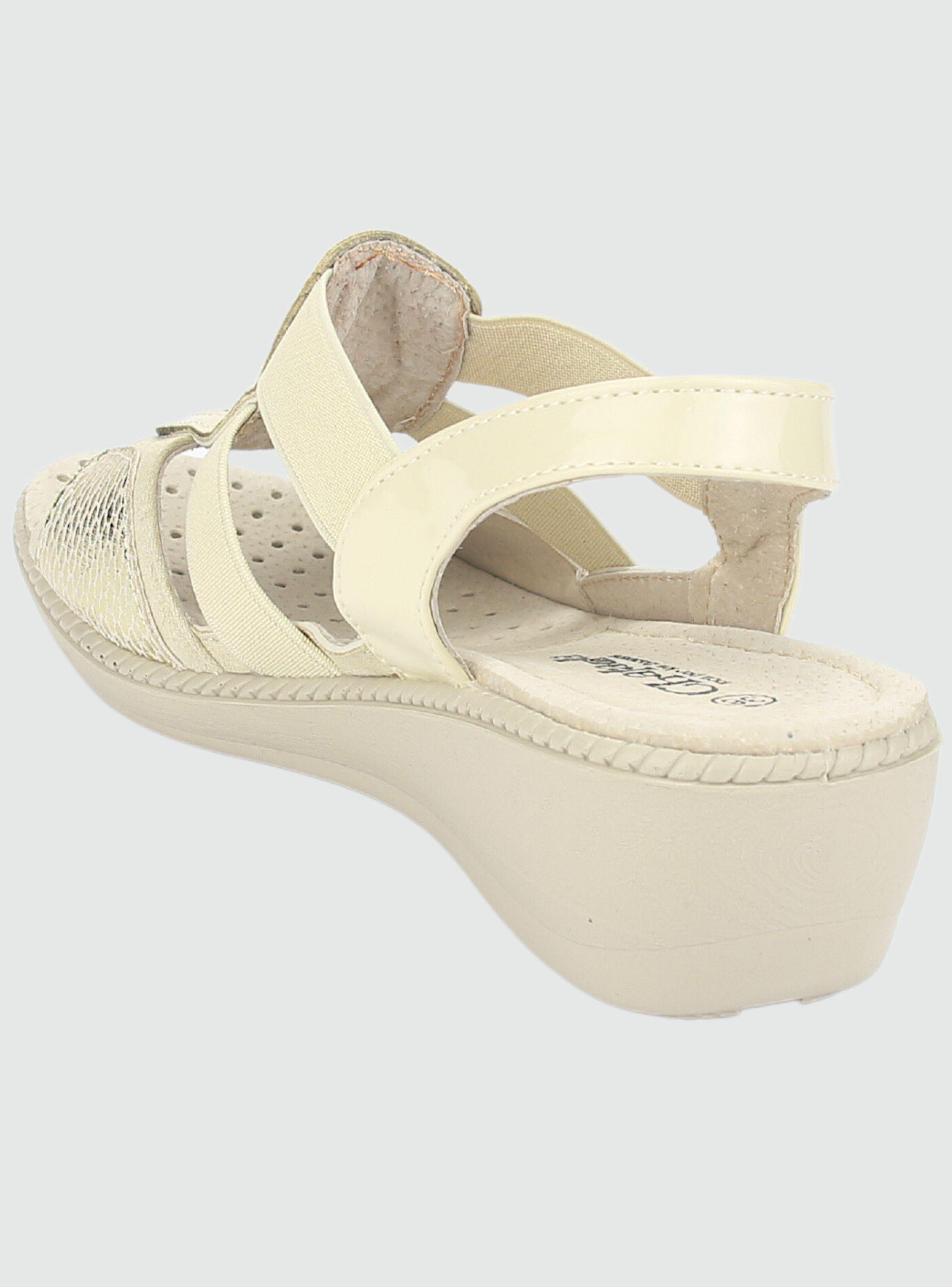 Sandalia Chalada Mujer Lupe-4 Beige Casual-3