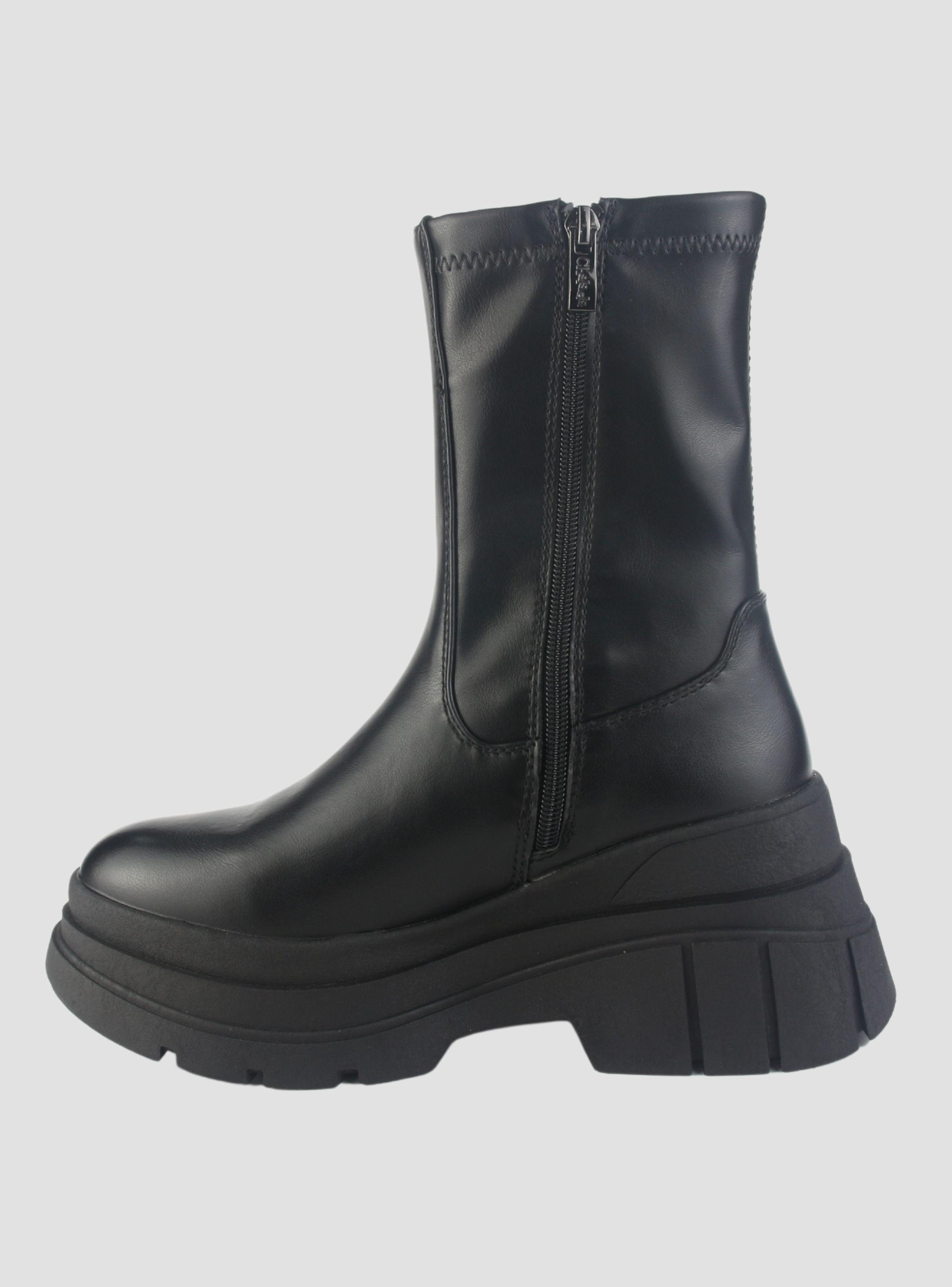 Botin Chalada Mujer Natirus-1 Negro Casual-1
