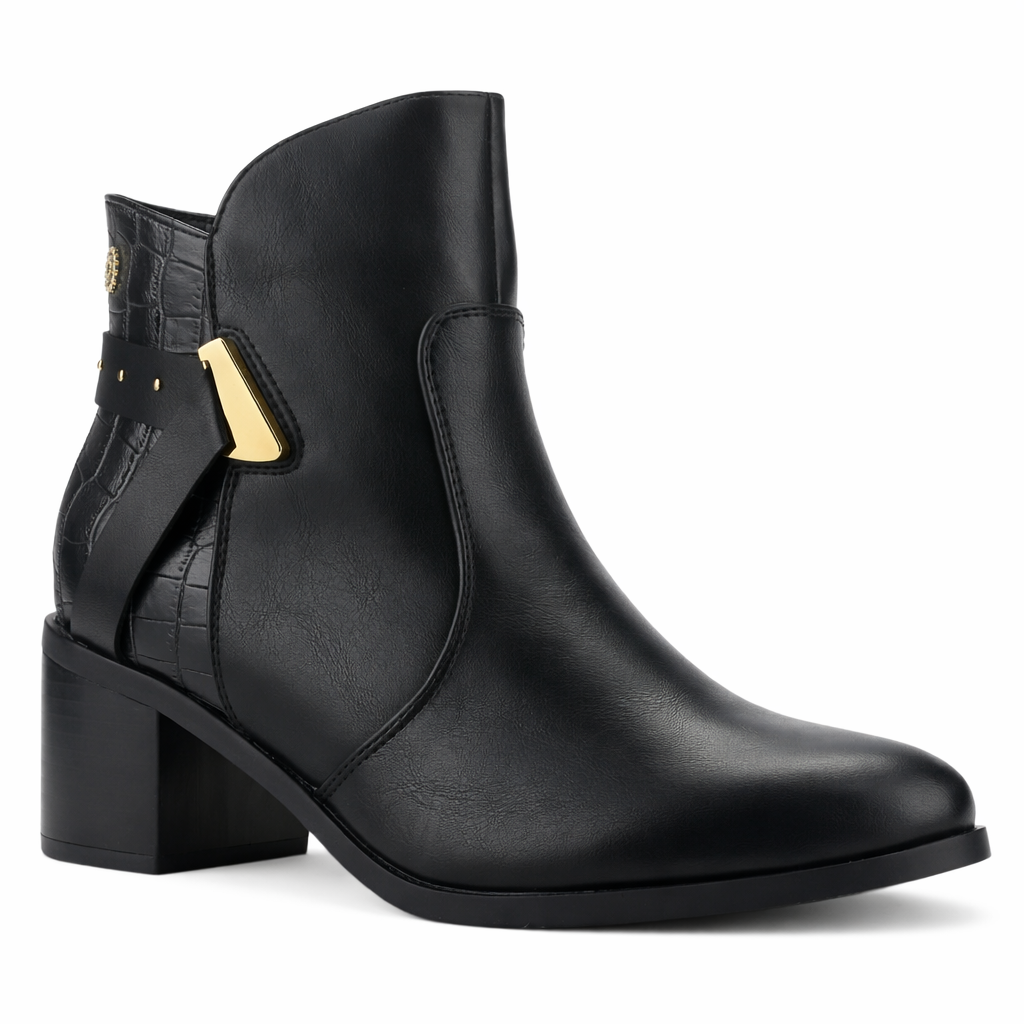 Botin Negro Mujer Casual Chalada Diva-2