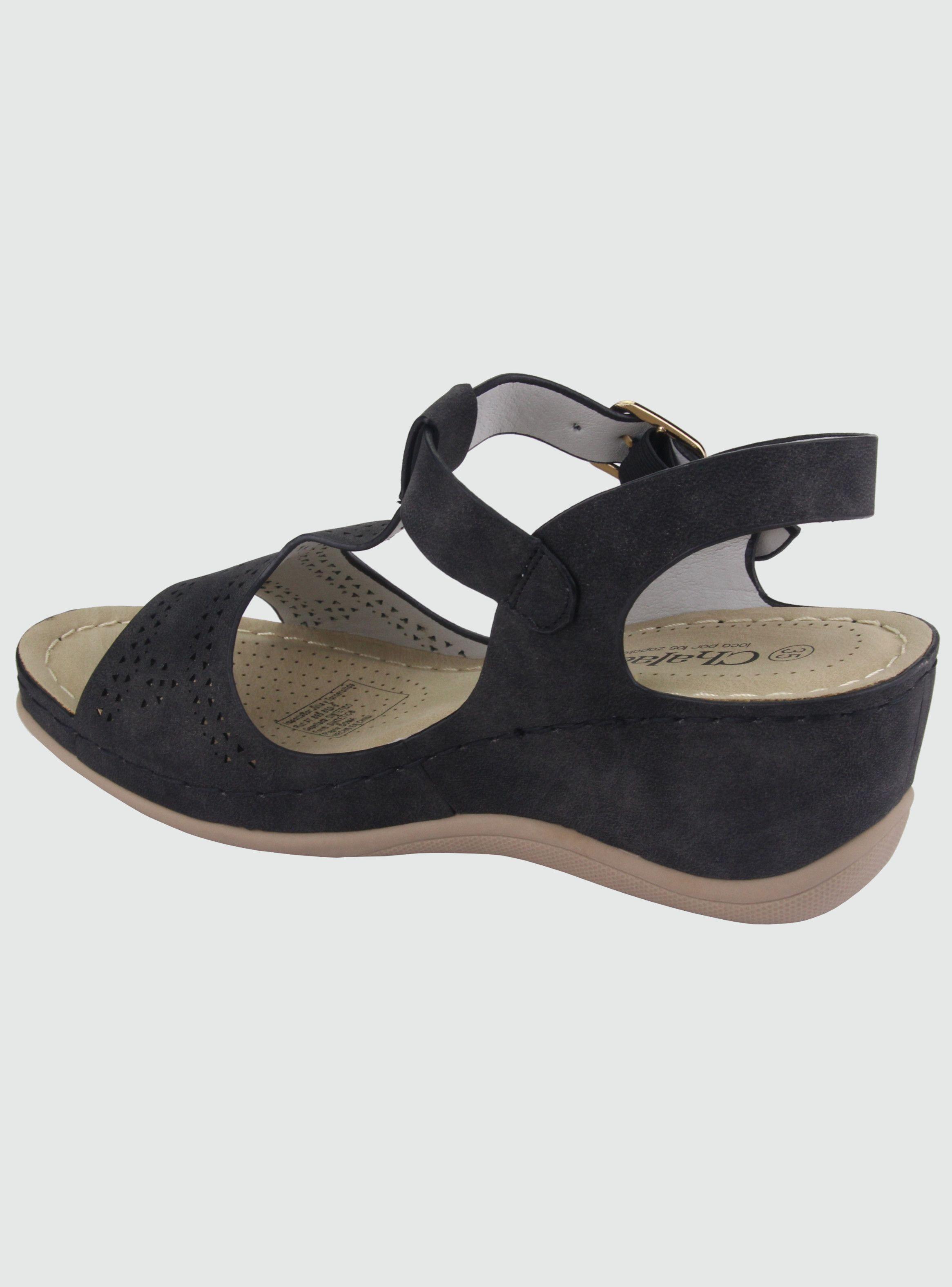Sandalia Chalada Mujer Elsa-11 Negro Moda-1