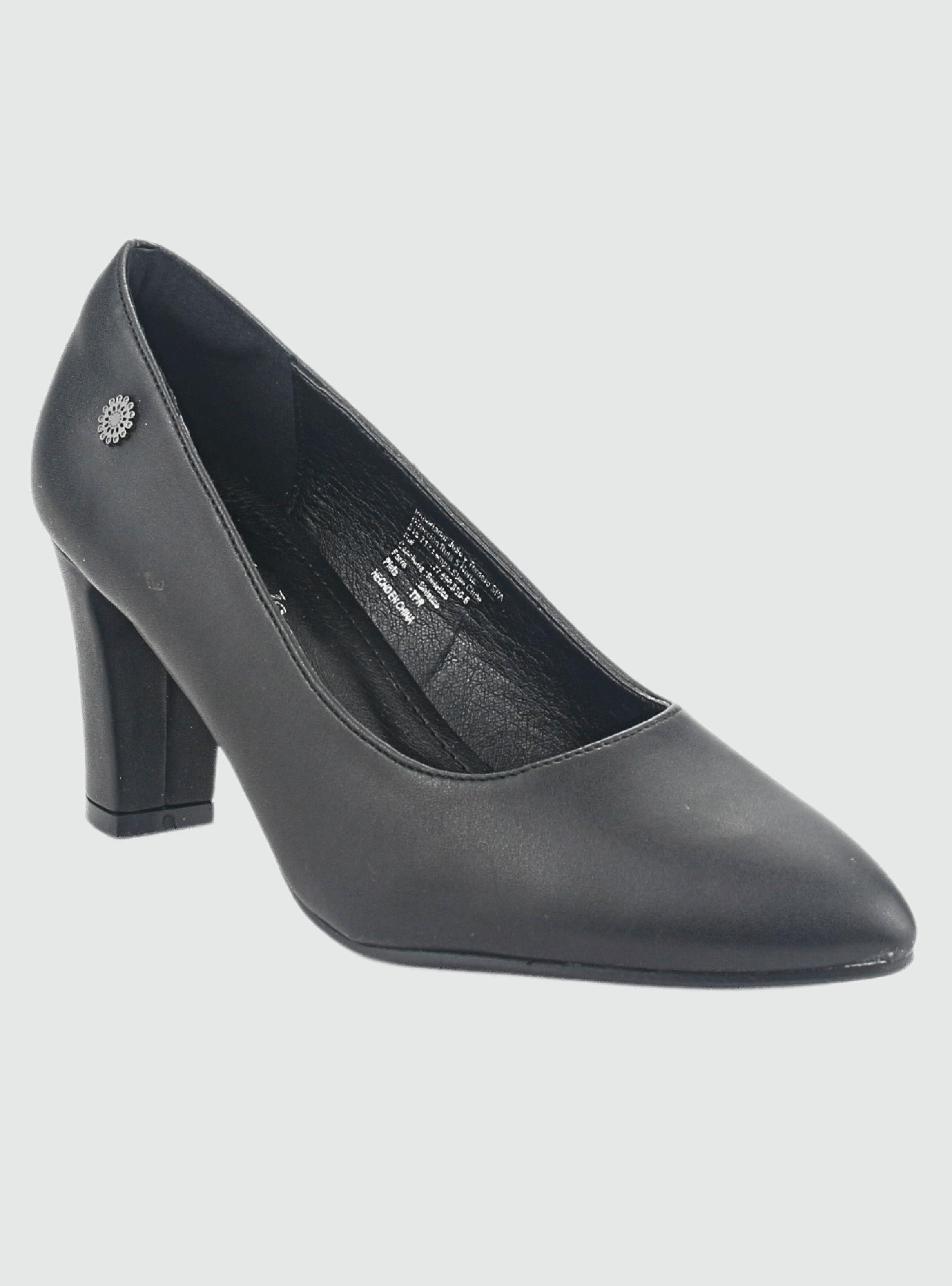 Zapato Chalada Mujer Dania-2 Negro Casual-1