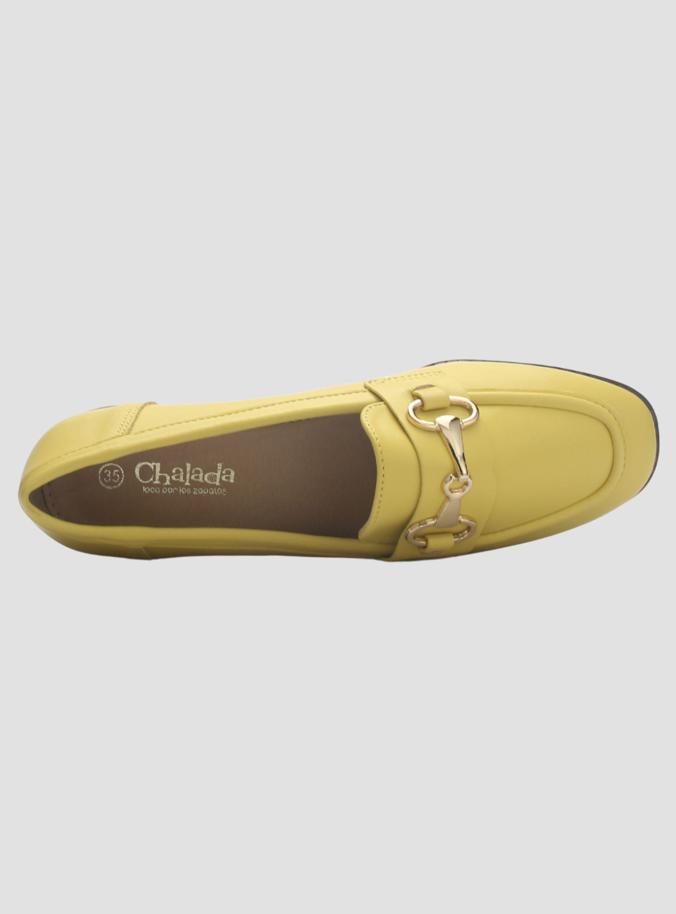 Mocasin Mujer  Chalada Swing-2 Amarillo Casual-4