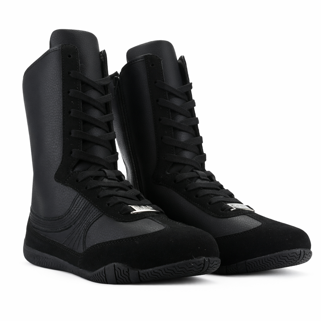 Zapatilla Negro Mujer Casual Chalada Boxi-4