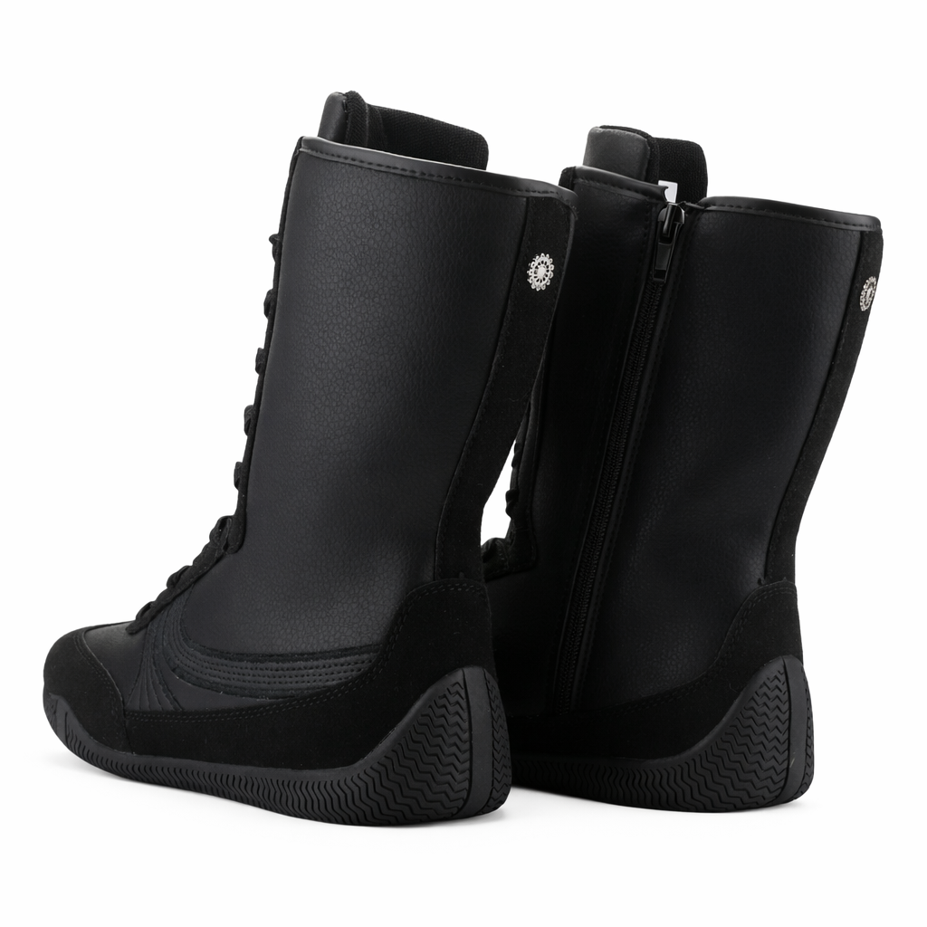 Zapatilla Negro Mujer Casual Chalada Boxi-5