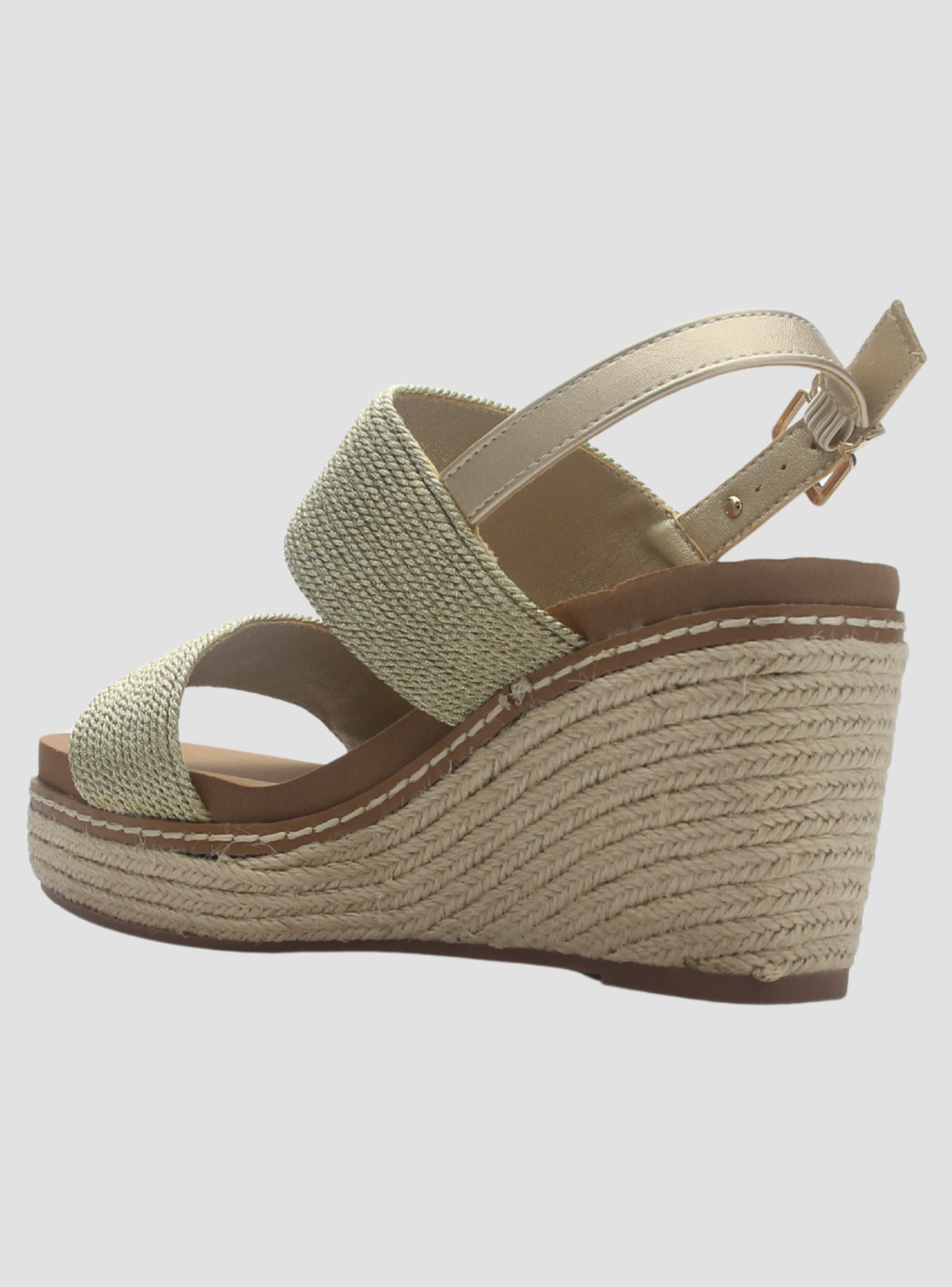 Sandalia de mujer Dorada Casual Chalada Polefom-1-3