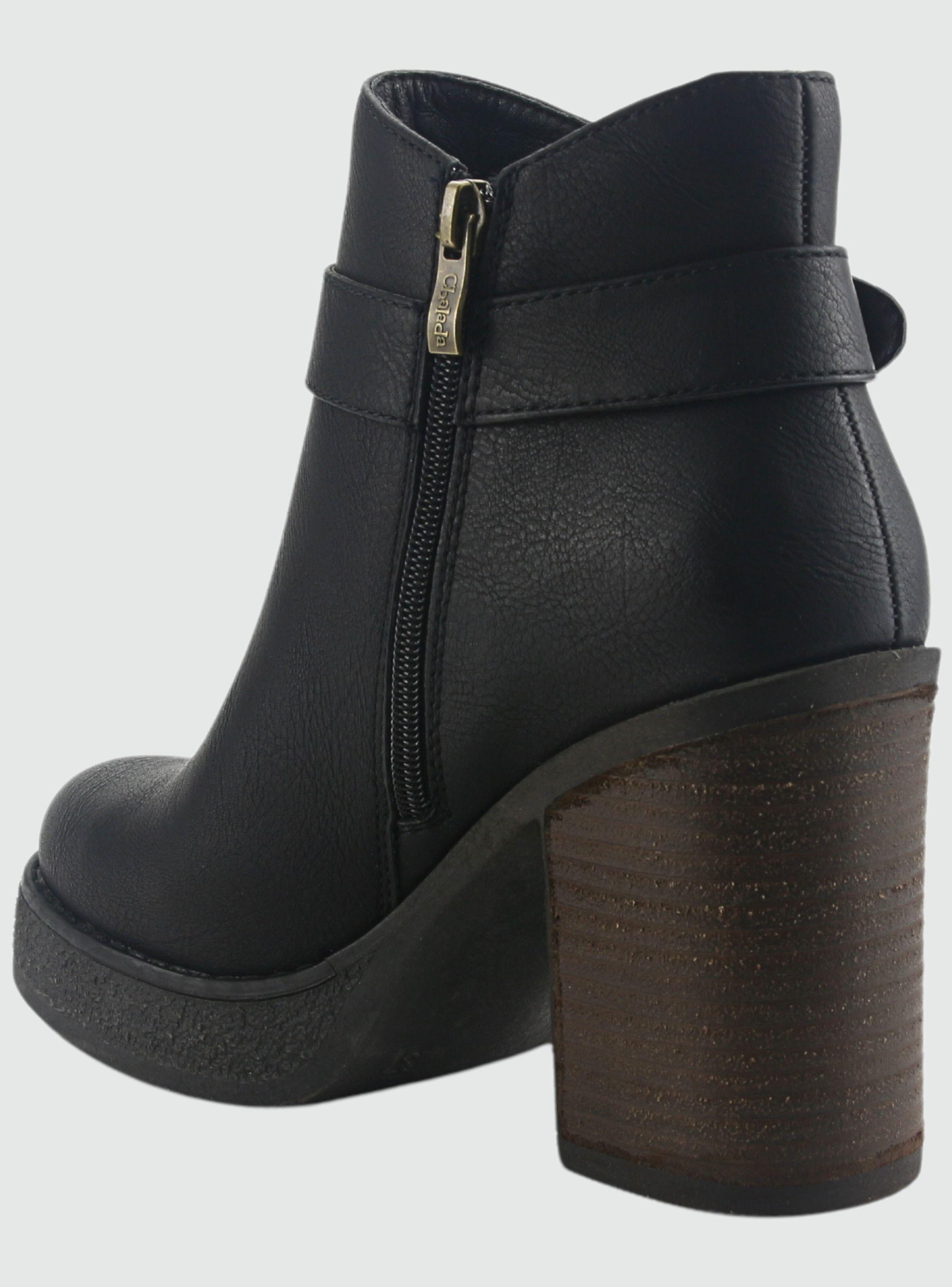 Botin Chalada Mujer Ella-15 Negro Casual-3