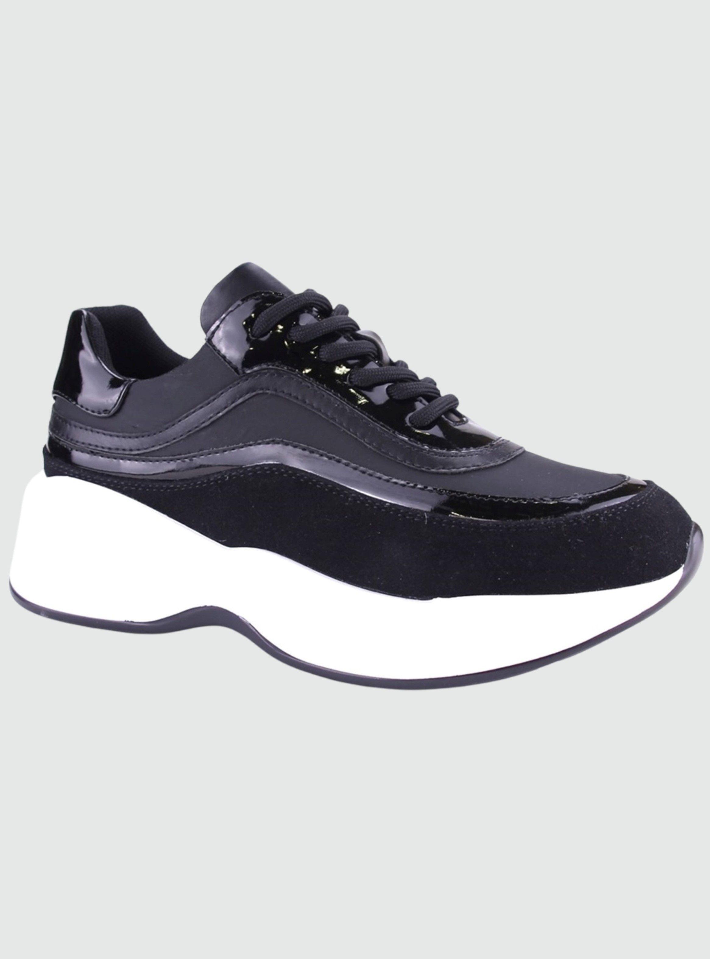 Zapatilla Funway Mujer Dinno-1 Negro Urbano-0