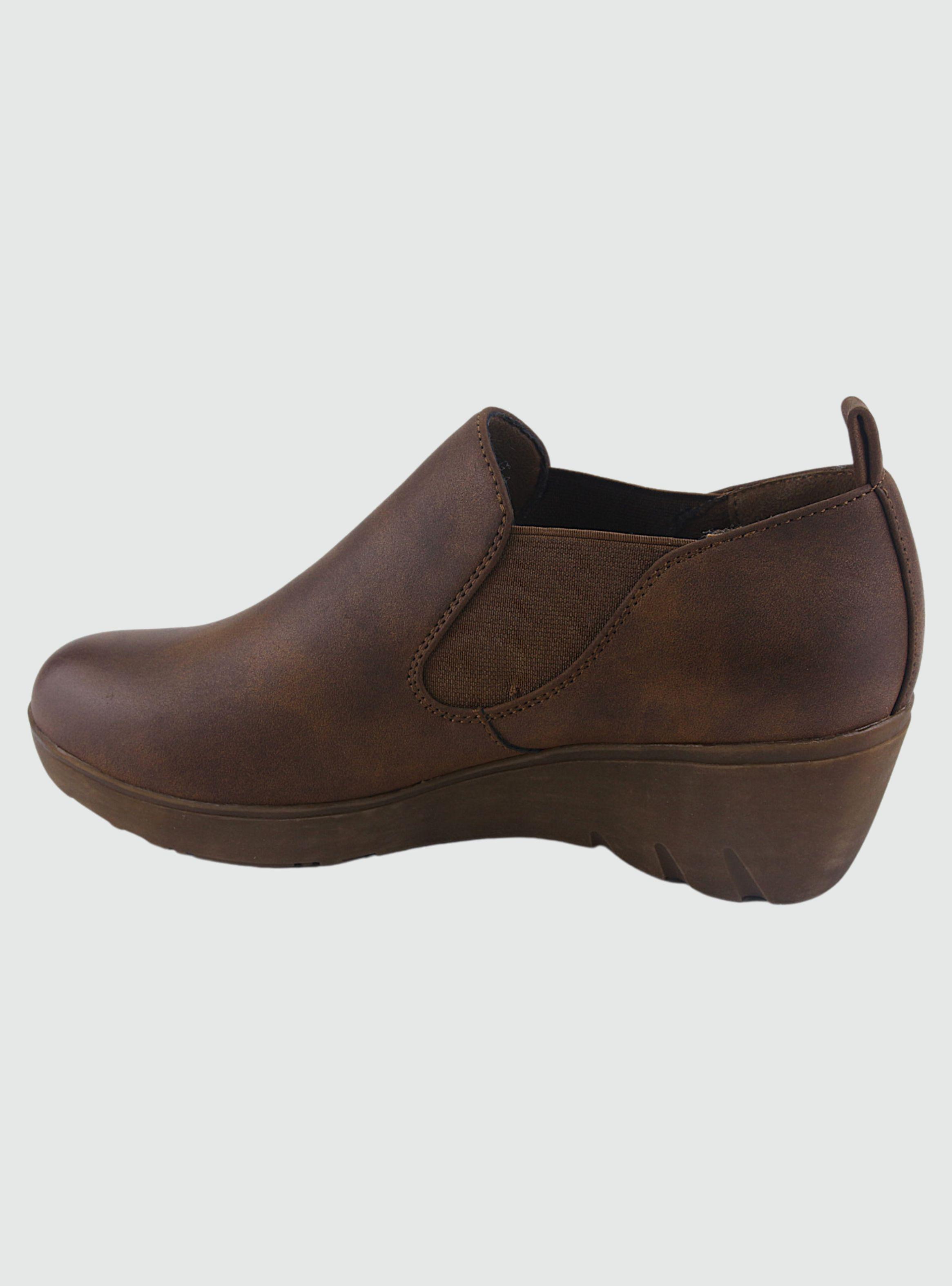 Zapato Chalada Mujer Tanda-31 Tostado Casual-1