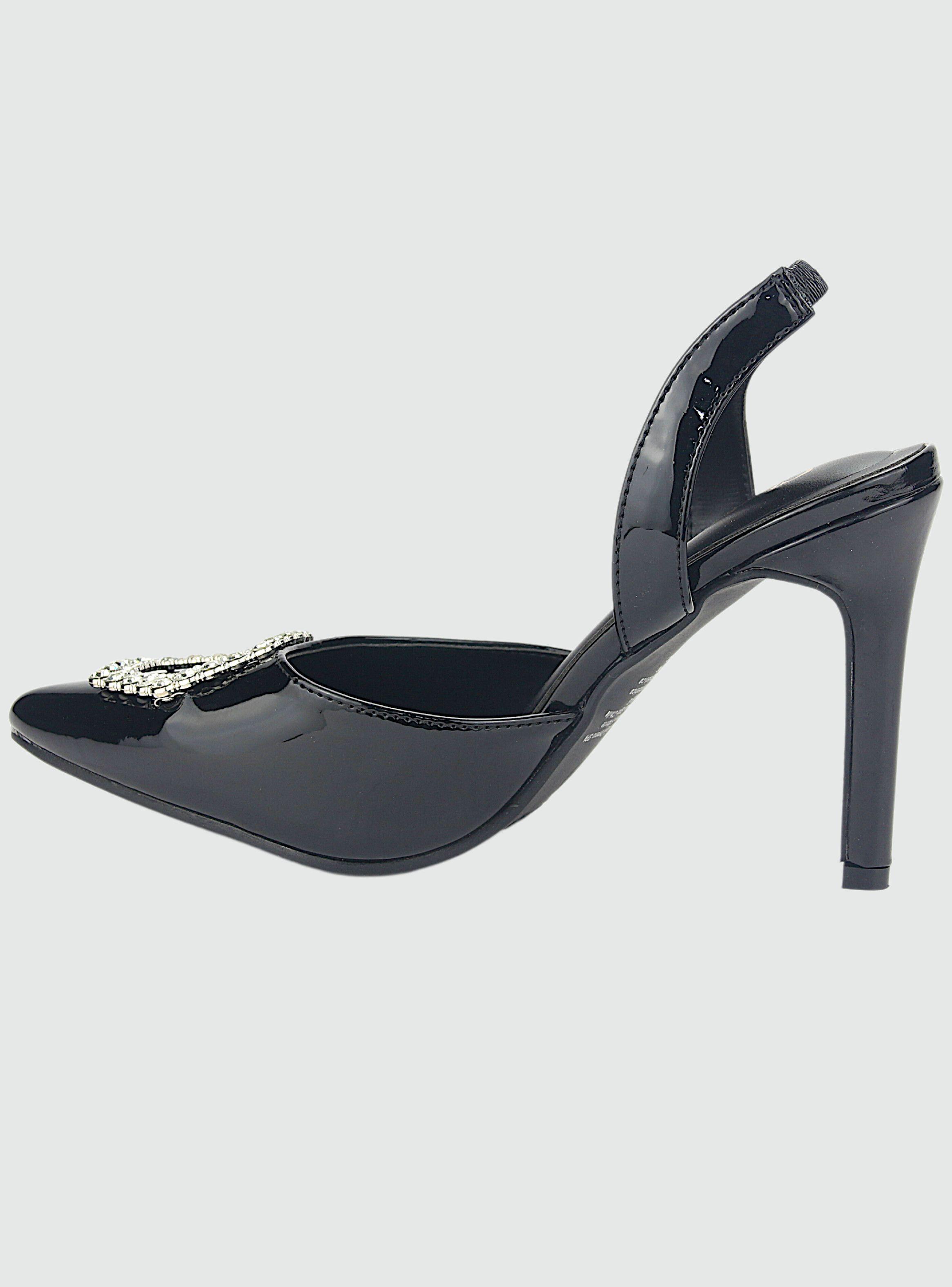 Zapato Chalada Mujer Cristal-4 Negro Casual-1