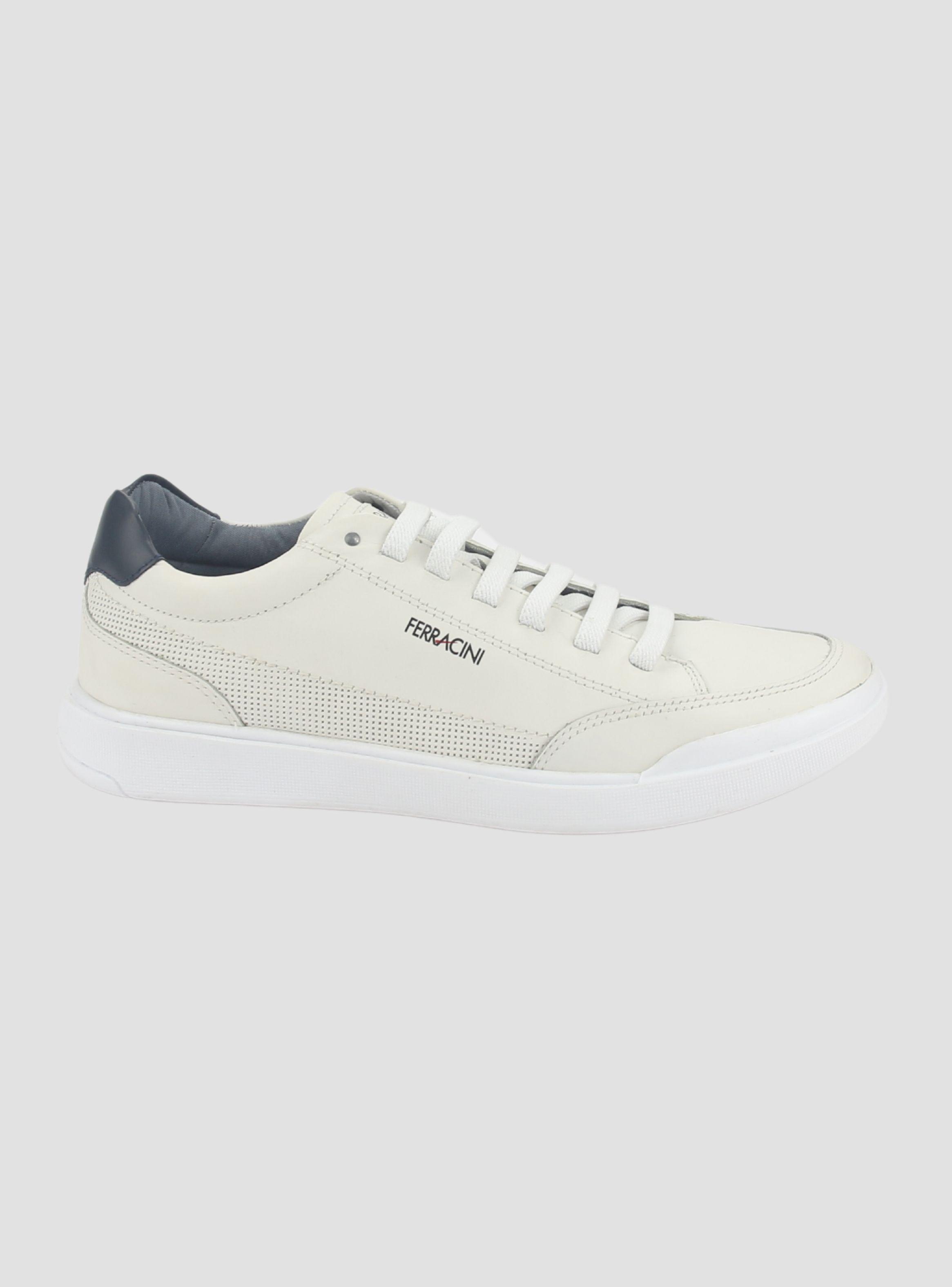 Zapatilla Ferracini Hombre 1056 Star Blanco Casual-0