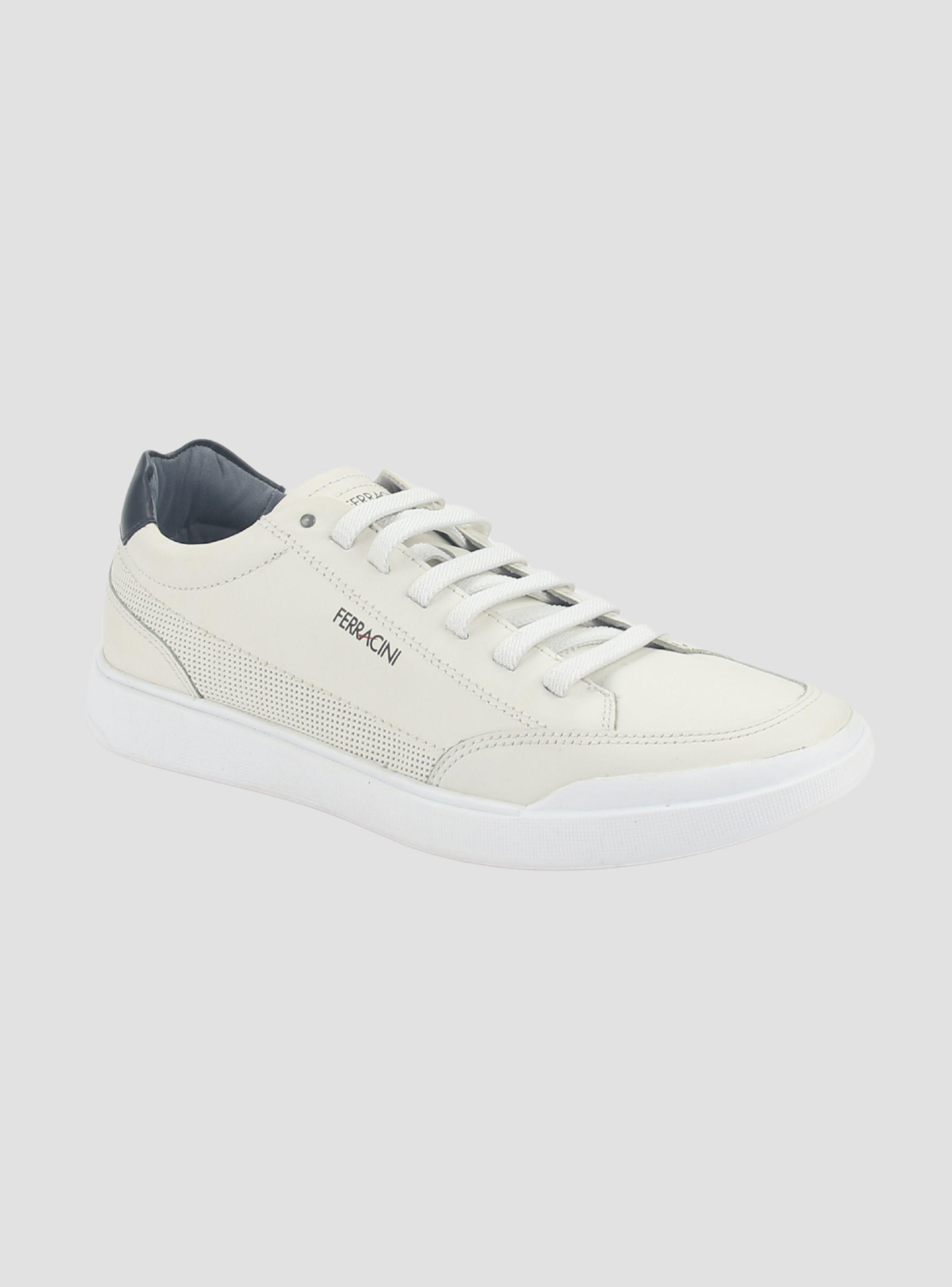 Zapatilla Ferracini Hombre 1056 Star Blanco Casual-2