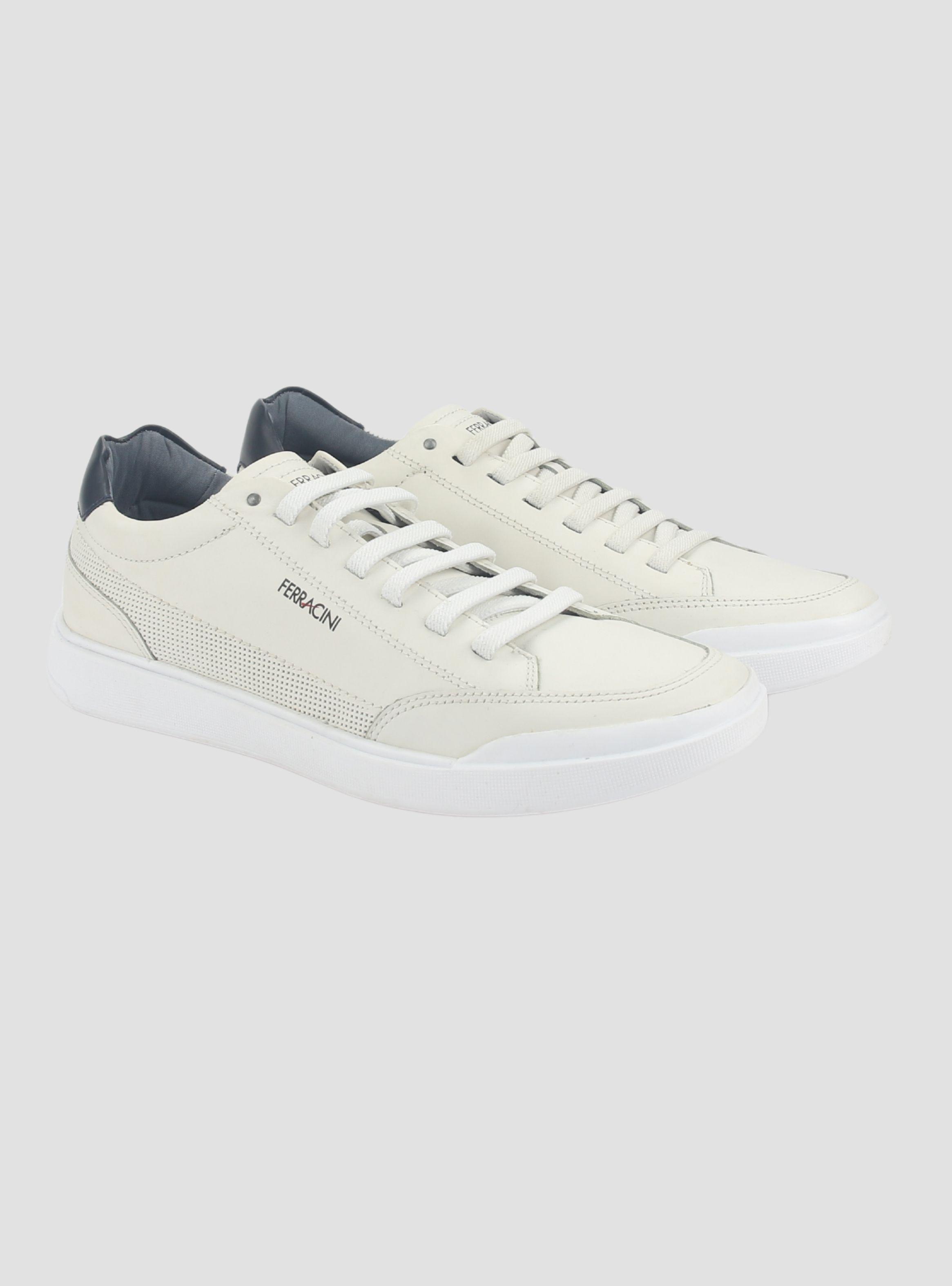 Zapatilla Ferracini Hombre 1056 Star Blanco Casual-4