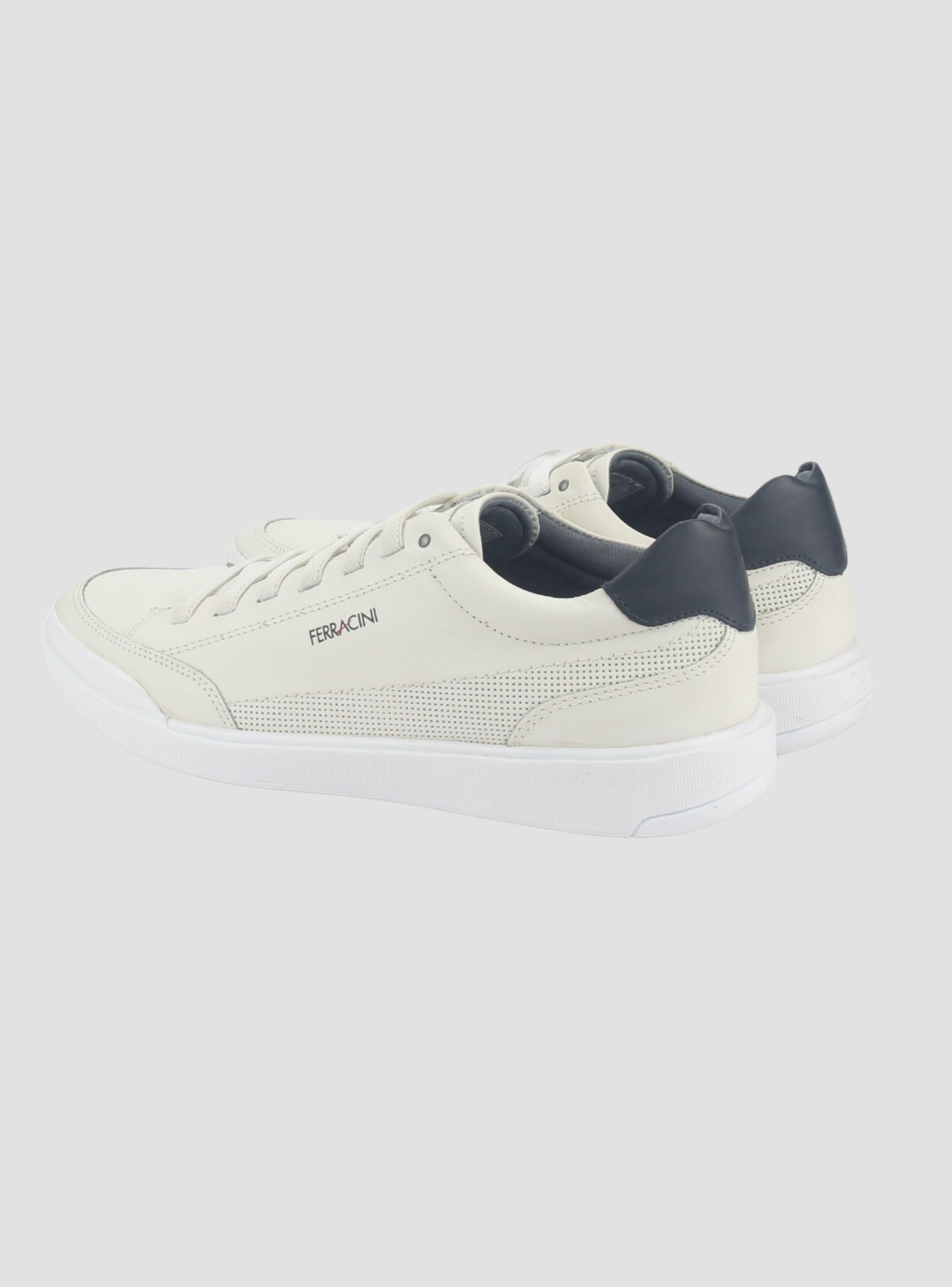Zapatilla Ferracini Hombre 1056 Star Blanco Casual-5
