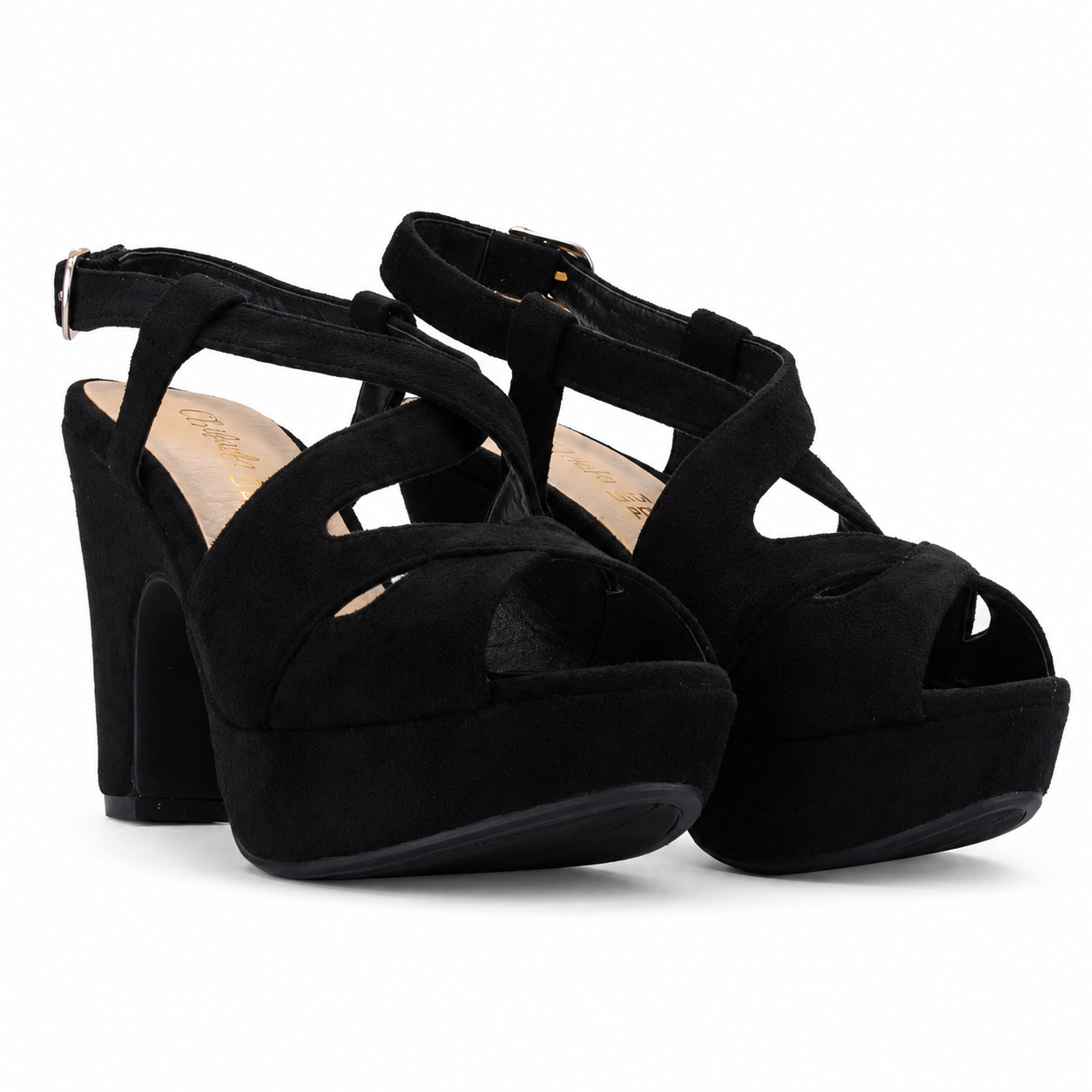 Sandalia Negro Mujer Casual Chalada Cosimo-4