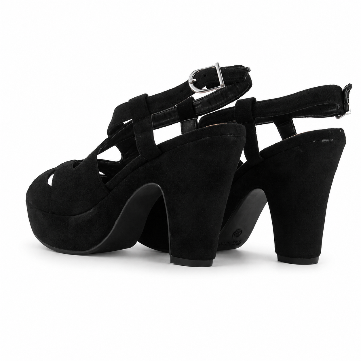 Sandalia Negro Mujer Casual Chalada Cosimo-5