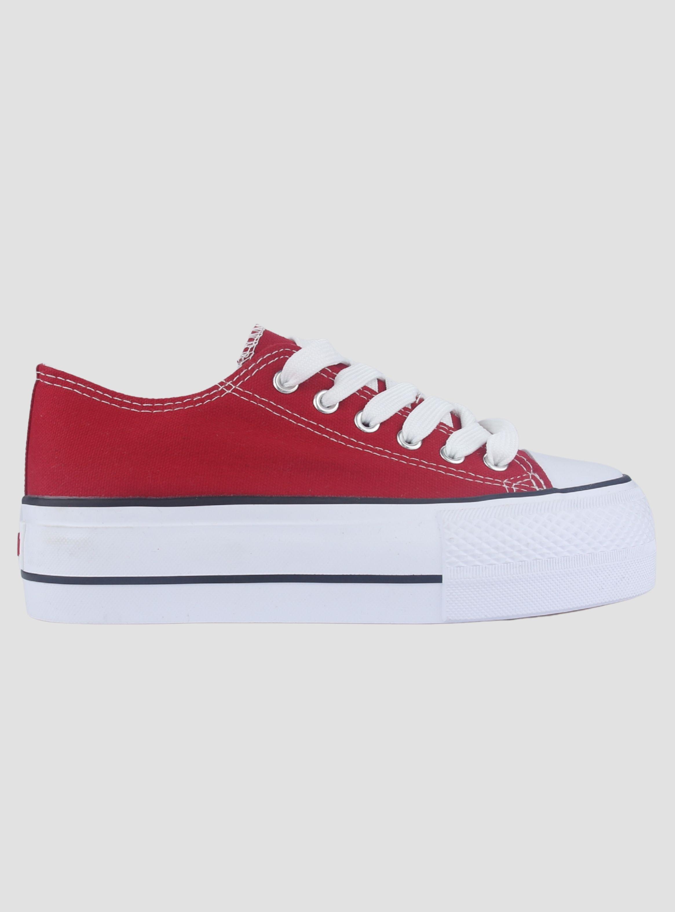 Zapatilla Chalada Mujer Cruni-1 Rojo Urbano-0