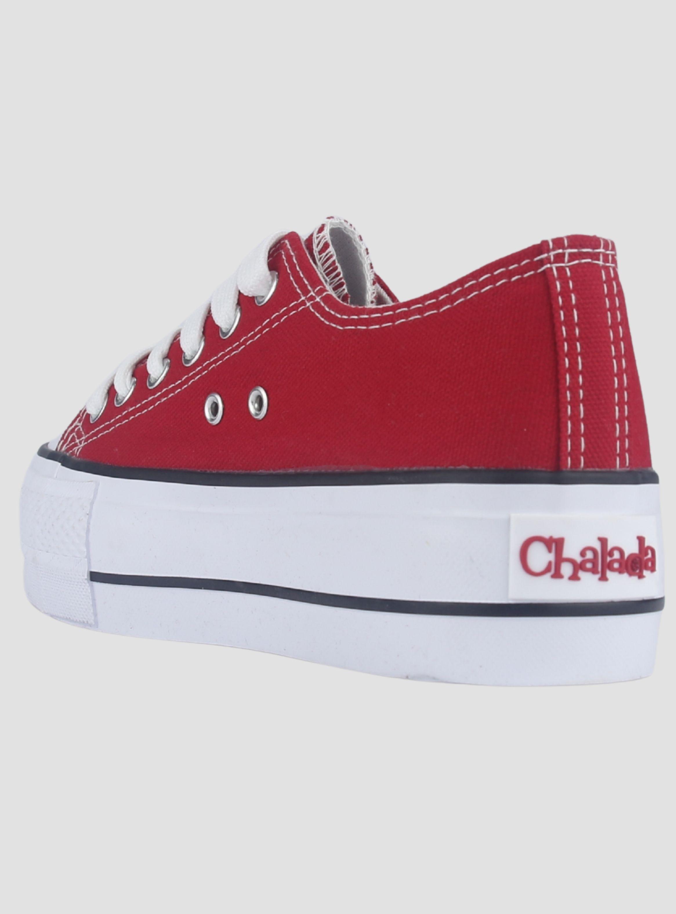 Zapatilla Chalada Mujer Cruni-1 Rojo Urbano-3